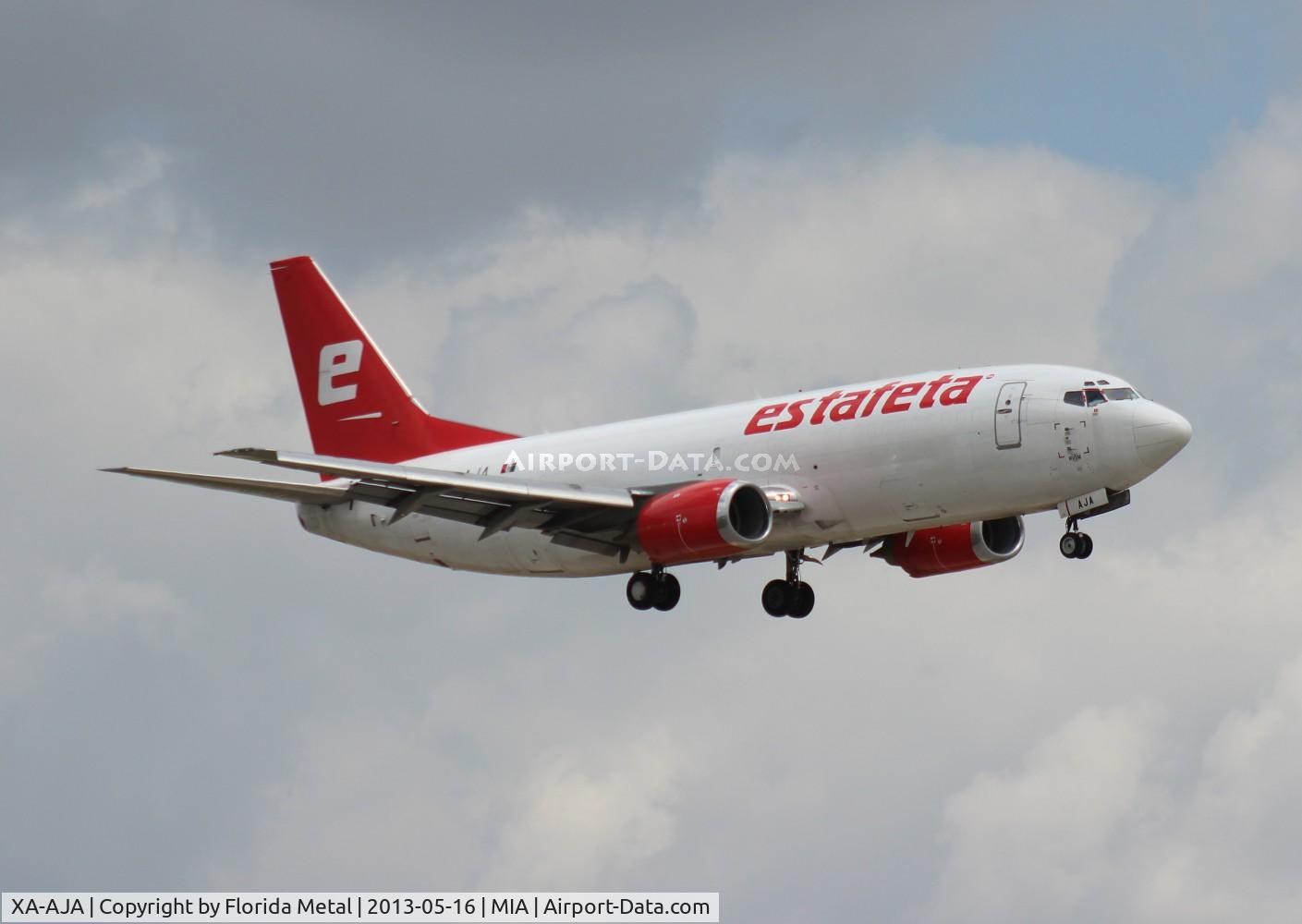 XA-AJA, 1987 Boeing 737-3Y0/SF C/N 23747, Estafeta Cargo 737-300