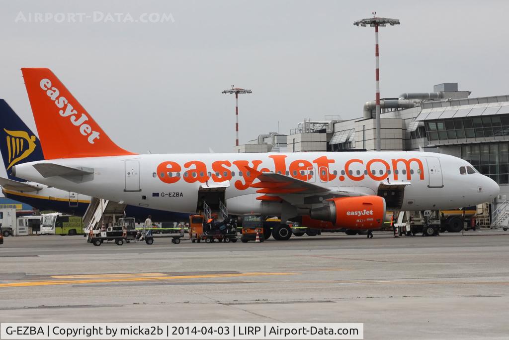 G-EZBA, 2006 Airbus A319-111 C/N 2860, Parked