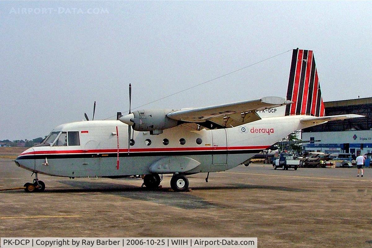 PK-DCP, 1978 CASA 212-100 C/N 101, CASA C-212-100 Aviocar [101] (Deraya Air Taxi) Jakarta-Halim Perdanakusuma Int~PK 25/10/2006
