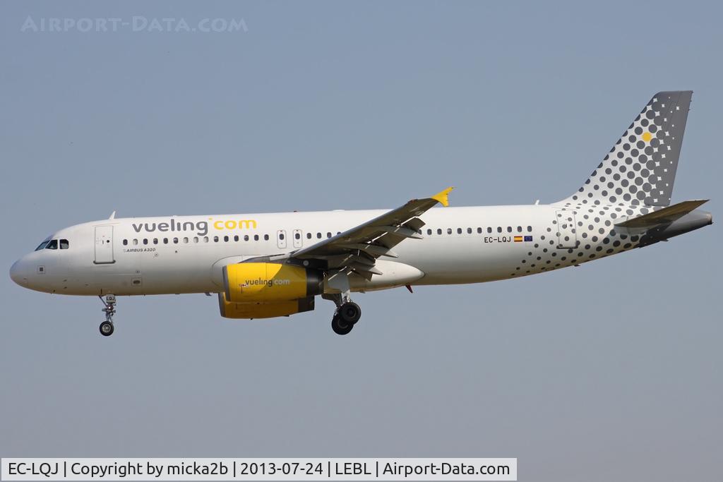 EC-LQJ, 2003 Airbus A320-232 C/N 1979, Landing