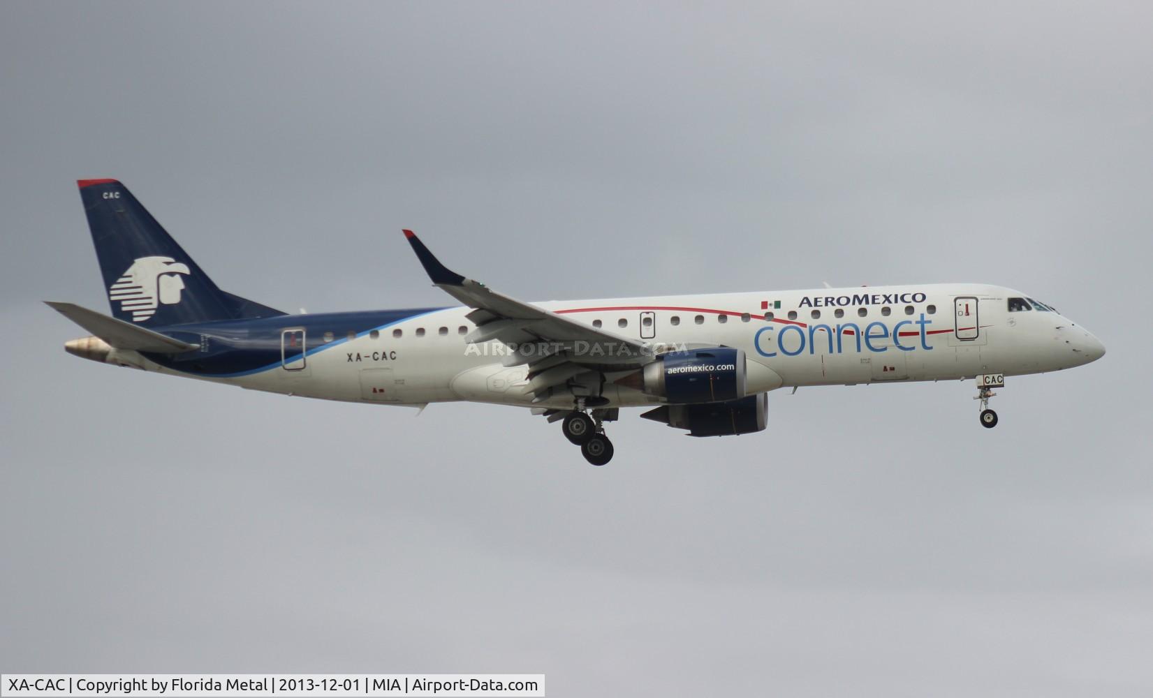 XA-CAC, 2007 Embraer 190LR (ERJ-190-100LR) C/N 19000135, Aeromexico E190