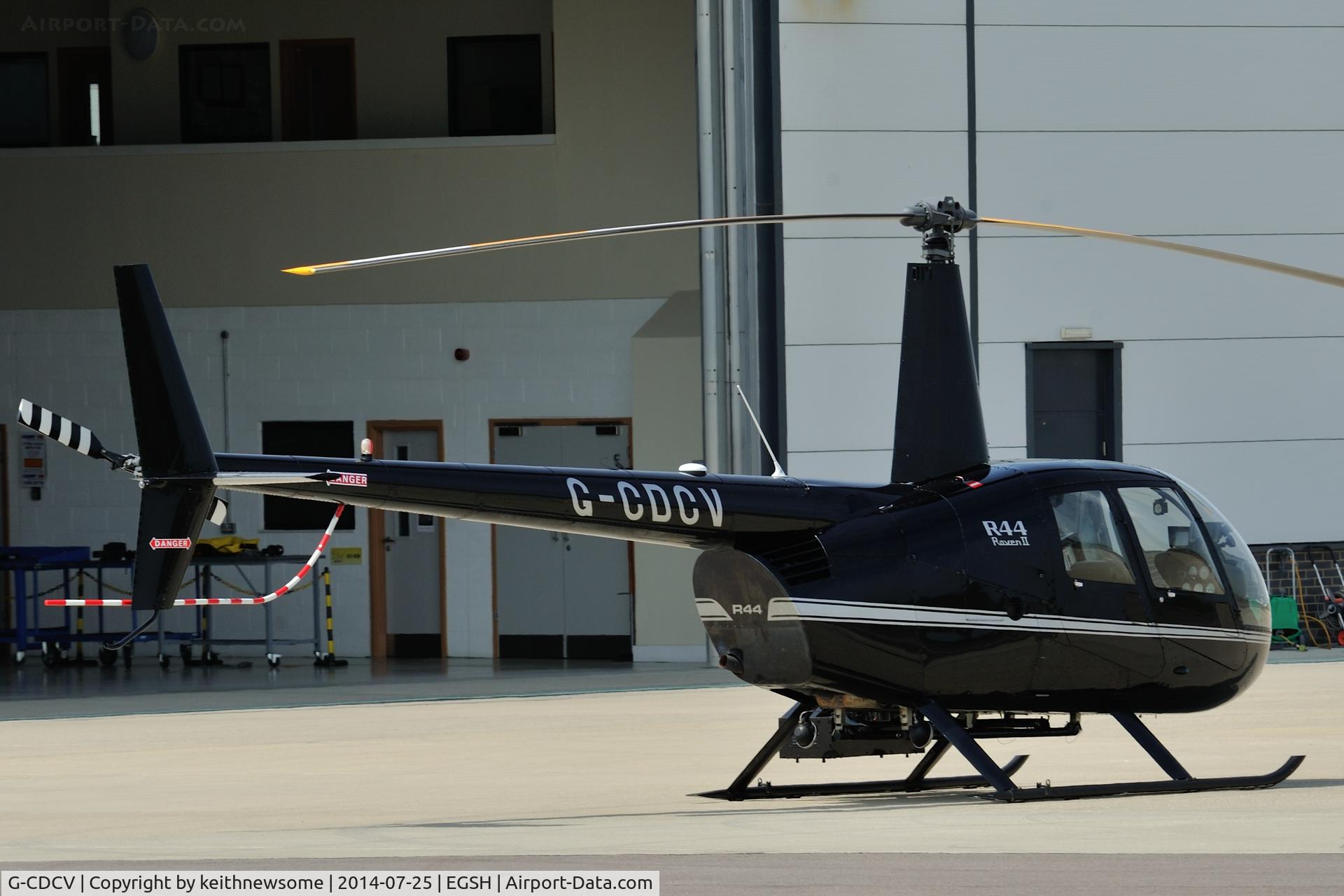 G-CDCV, 2004 Robinson R44 Raven II C/N 10536, Nice Visitor.