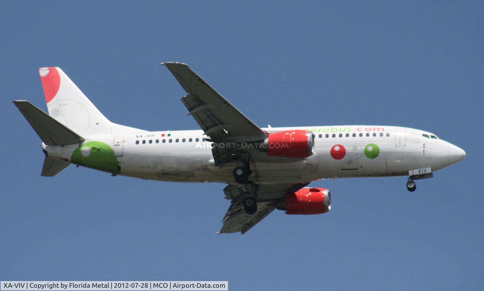 XA-VIV, 1987 Boeing 737-301 C/N 23560, Viva Aerobus 737-300