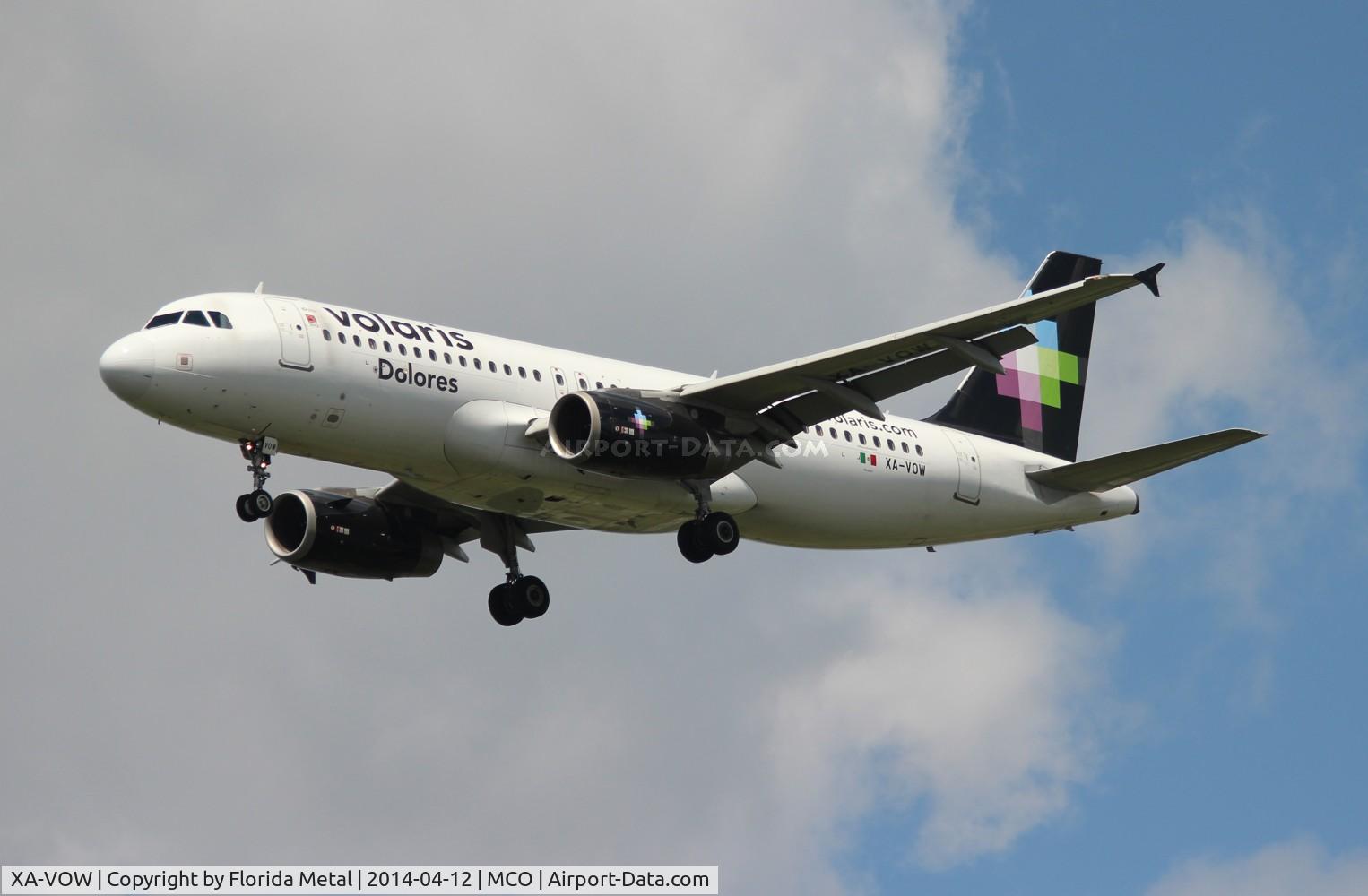 XA-VOW, 2008 Airbus A320-232 C/N 3543, Volaris A320