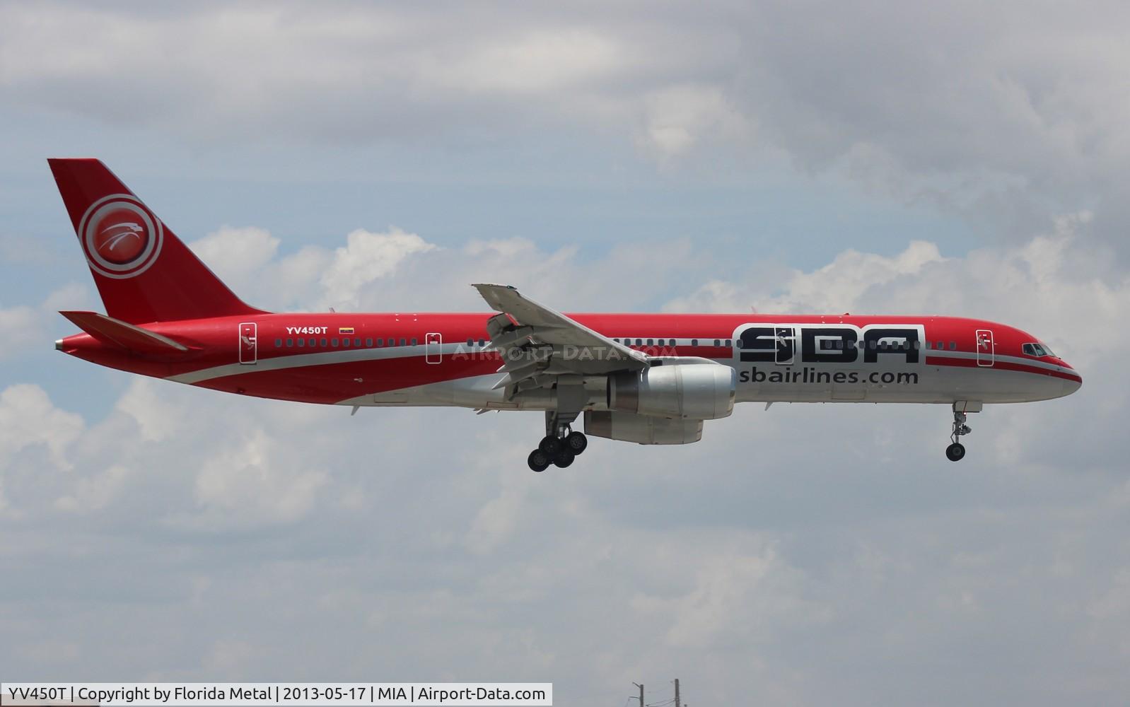 YV450T, 1989 Boeing 757-236 C/N 24370, Santa Barbara 757