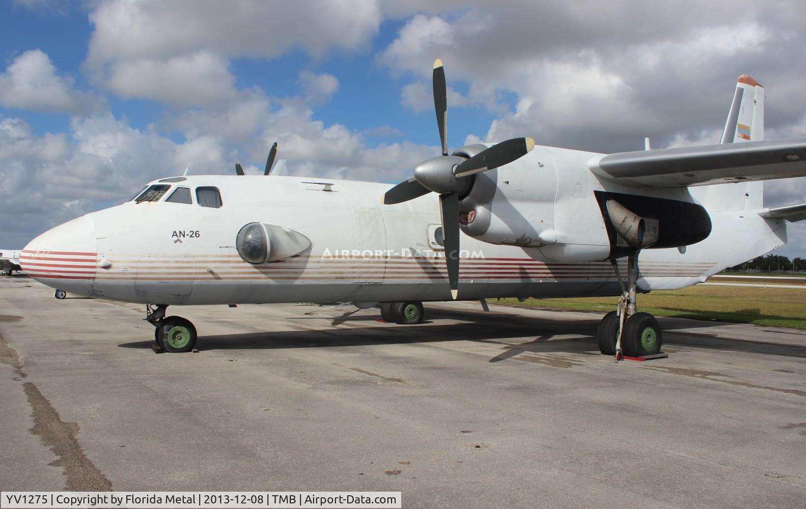 YV1275, 1981 Antonov An-26T C/N 10607, Antonov 26