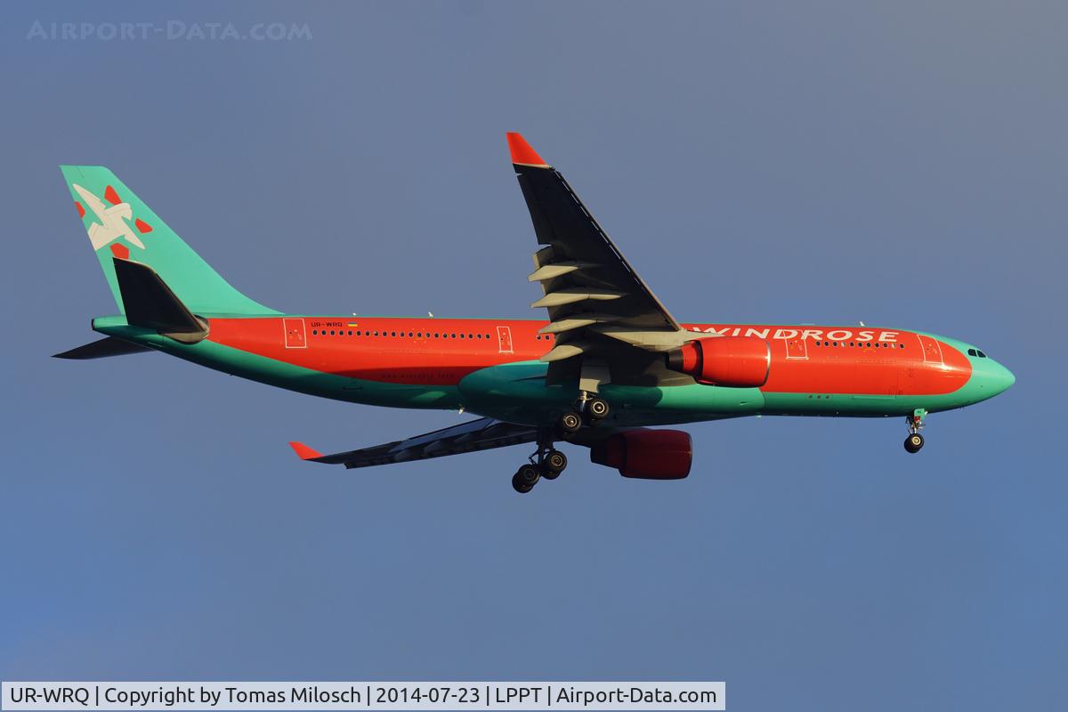 UR-WRQ, 1999 Airbus A330-223 C/N 296, 