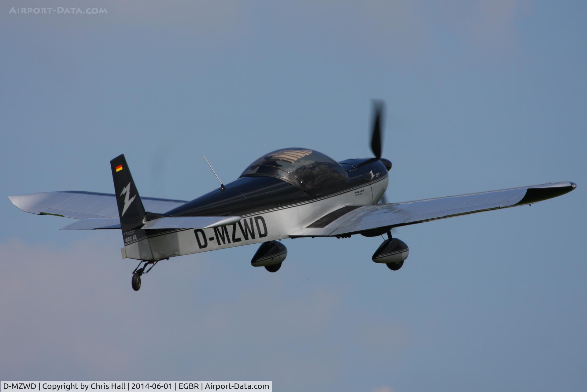 D-MZWD, 2006 Roland Z-602 XL C/N DX-9514, at Breighton's Open Cockpit & Biplane Fly-in, 2014