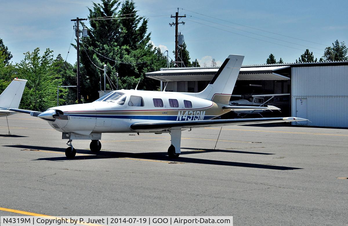 N4319M, 1983 Piper PA-46-310P Malibu C/N 46-8408005, Parked at Nevada County Airport, Grass Valley, California.