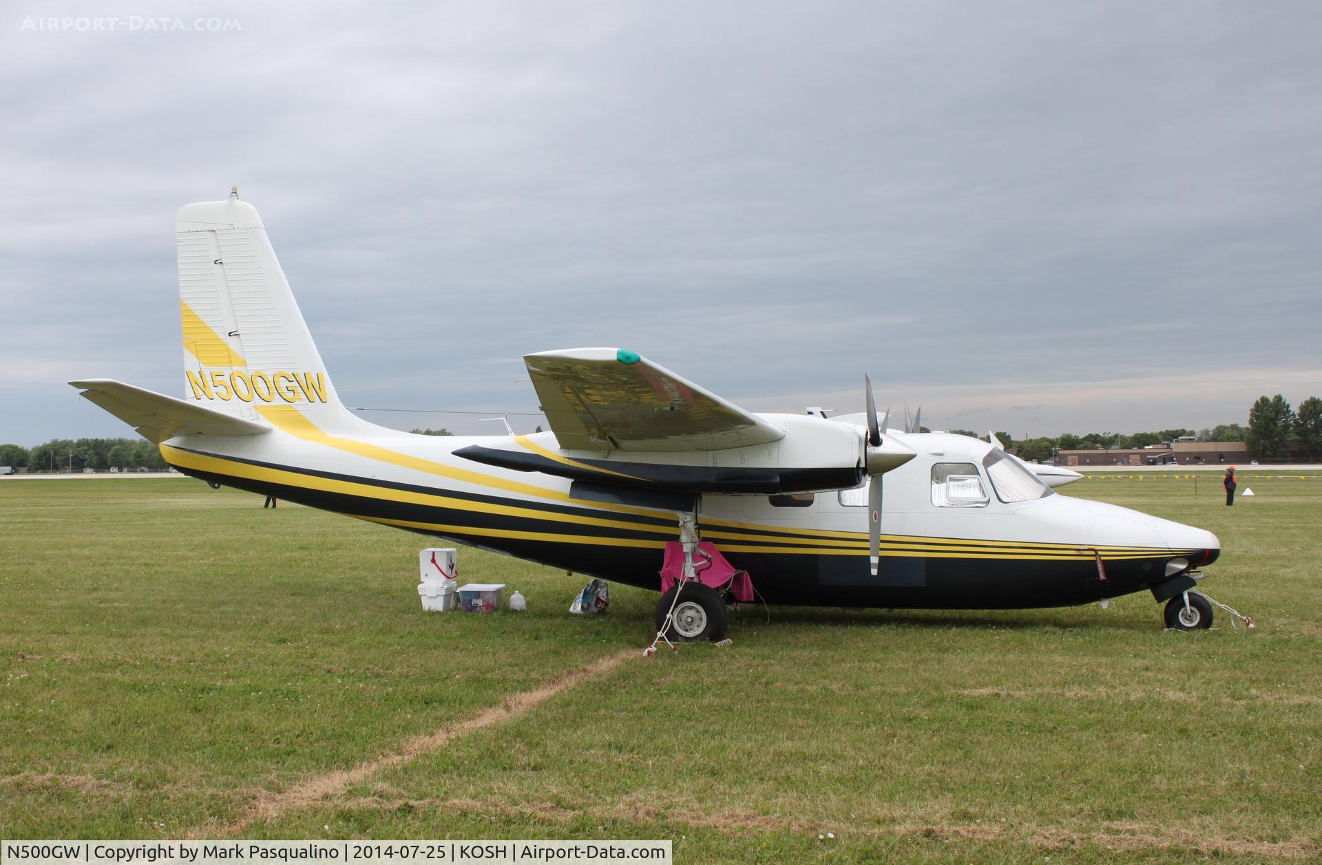 N500GW, 1964 Aero Commander 500-B C/N 1476-170, Aero Commander 500-B