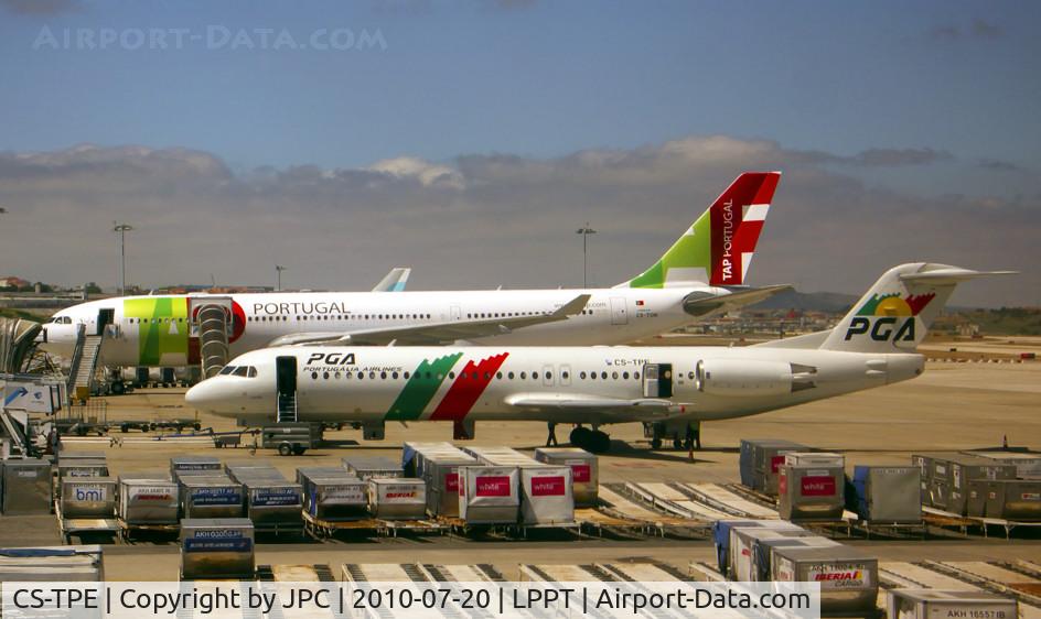 CS-TPE, 1991 Fokker 100 (F-28-0100) C/N 11342, Portugalia F100 and TAP A330