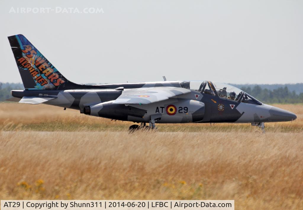 AT29, Dassault-Dornier Alpha Jet 1B C/N B29/1139, Participant of the Cazaux Spotterday 2014... Special c/s