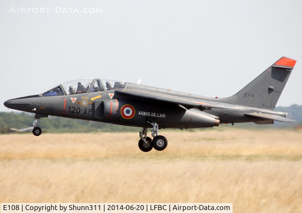 E108, Dassault-Dornier Alpha Jet E C/N E108, Participant of the Cazaux Spotterday 2014