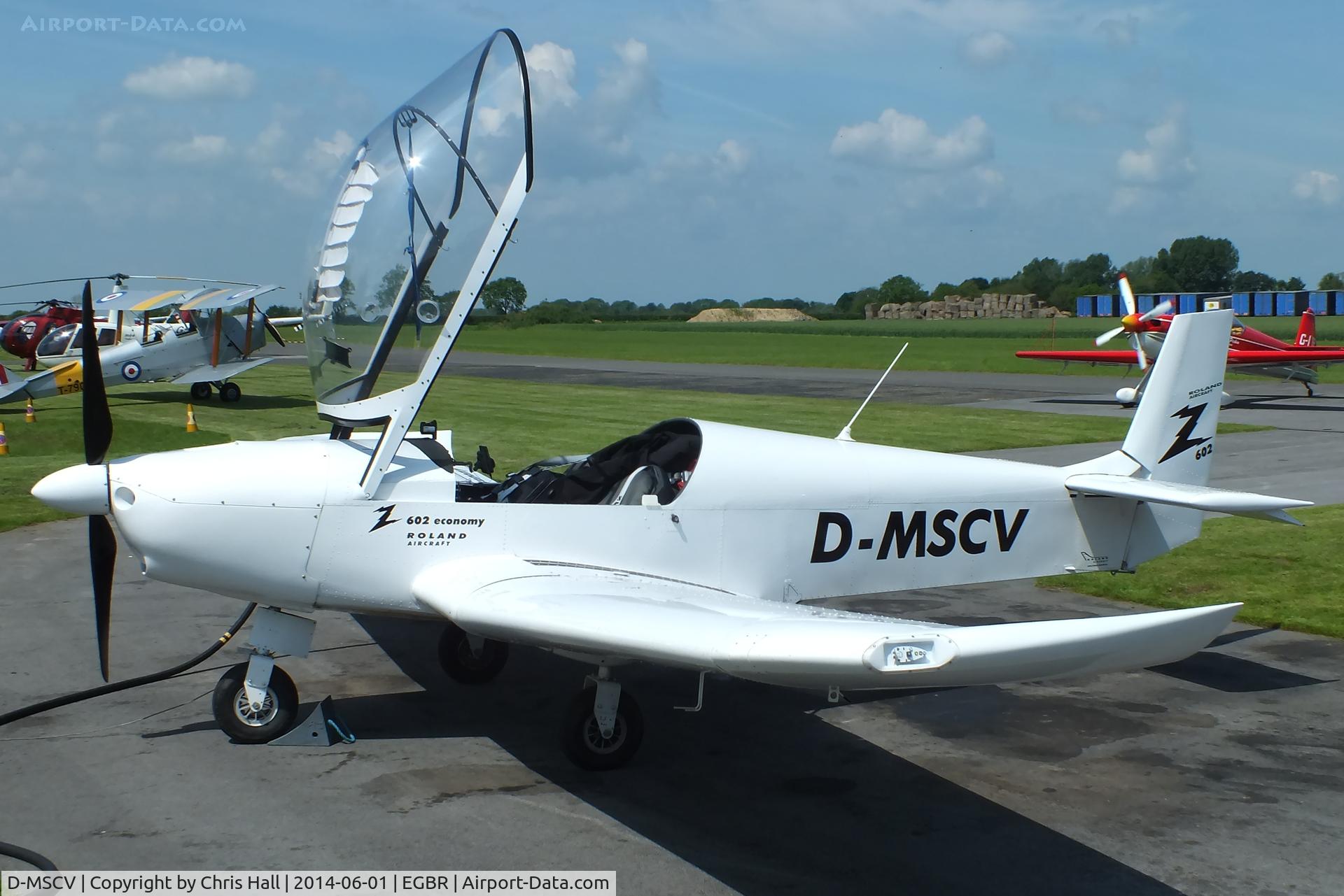D-MSCV, 2009 Roland Z-602 C/N Not found D-MSCV, at Breighton's Open Cockpit & Biplane Fly-in, 2014