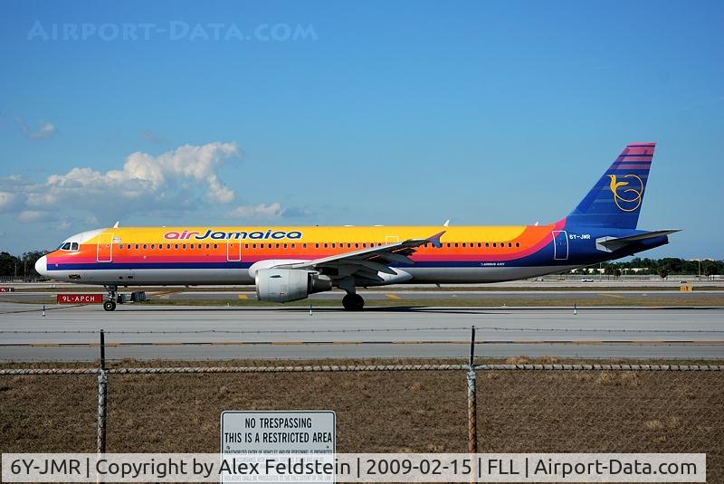 6Y-JMR, 2003 Airbus A321-211 C/N 1905, Ft. Lauderdale