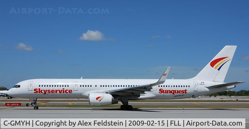 C-GMYH, 1991 Boeing 757-236 C/N 25053, Ft. Lauderdale