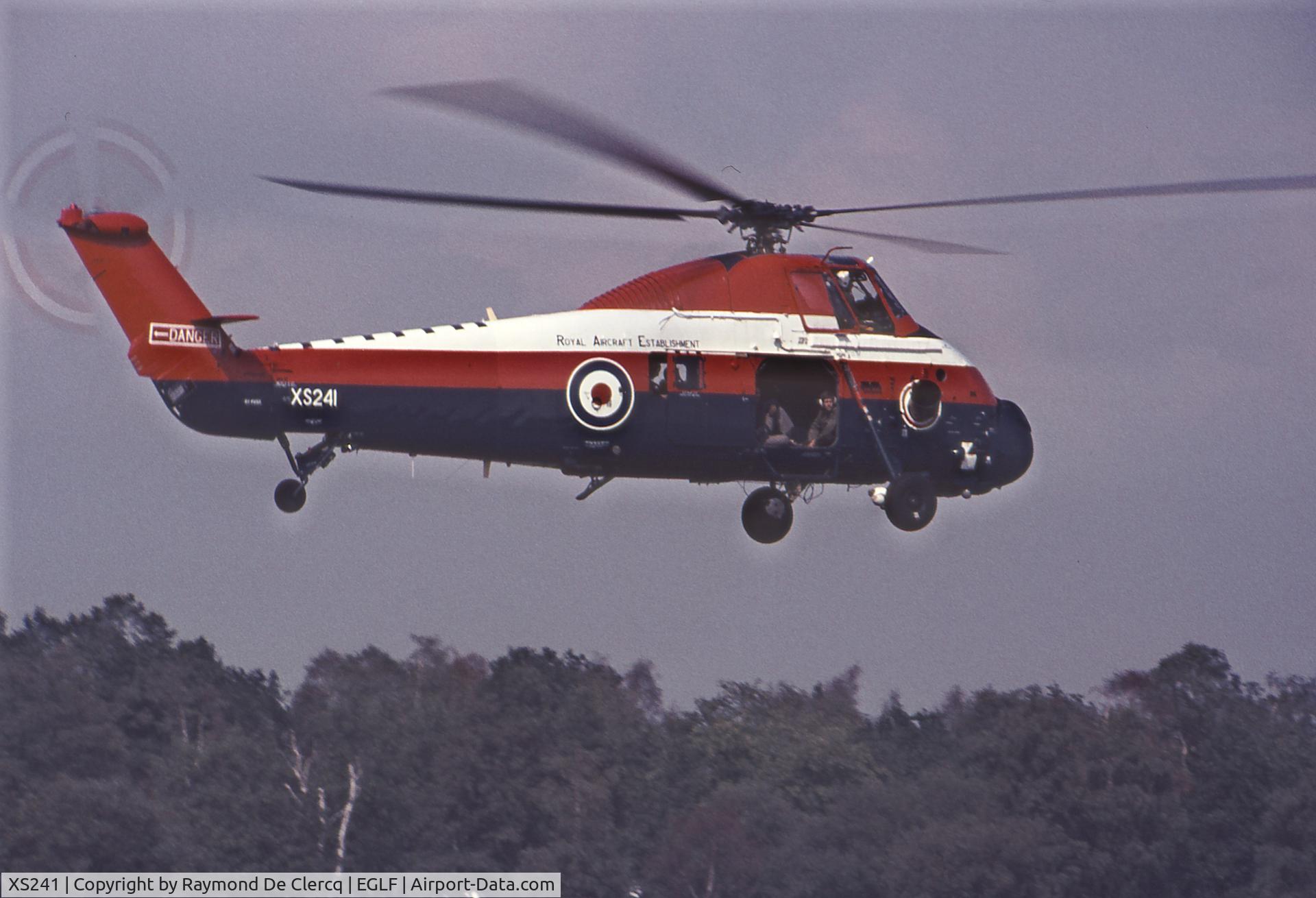 XS241, 1963 Westland Wessex HU.5 C/N WA152, Farnborough Airshow 1976