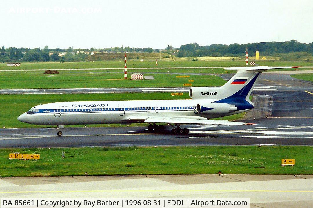 RA-85661, 1989 Tupolev Tu-154M C/N 89A811, Tupolev Tu-154M [89A-811] (Aeroflot) Dusseldorf~D 31/08/1996