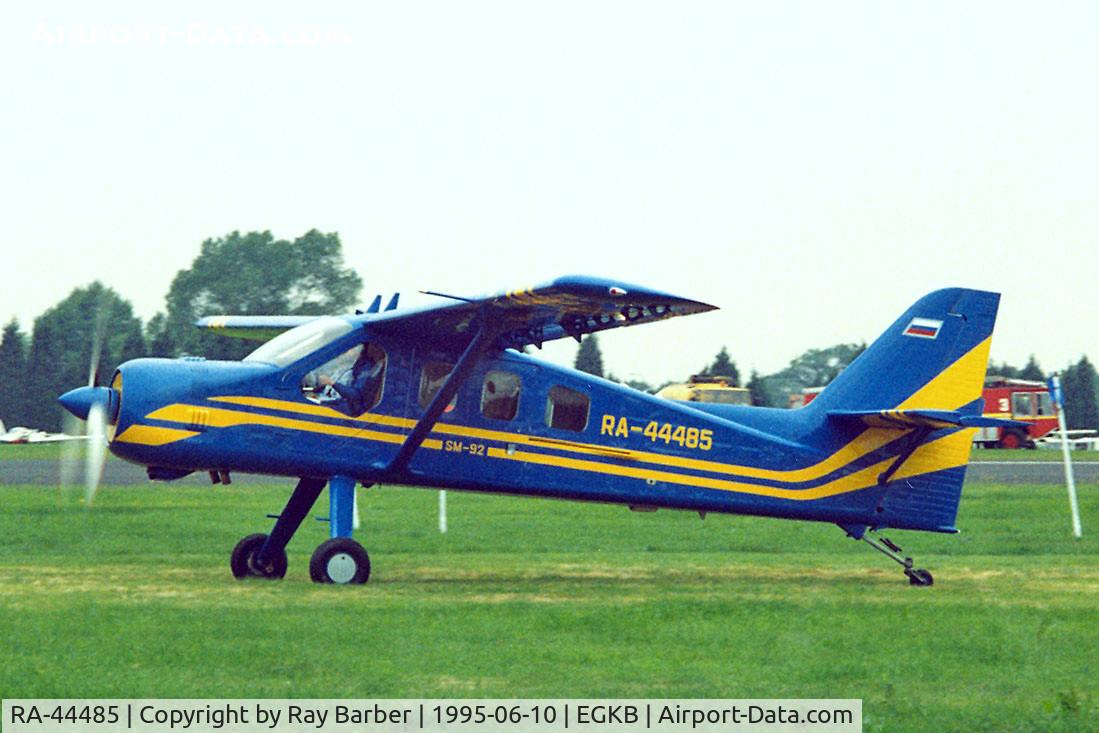 RA-44485, Technoavia SMG-92 Turbo Finist C/N 00-004, Technoavia SMG-92 Turbo Finist [00-004] Biggin Hill~G 10/06/1995
