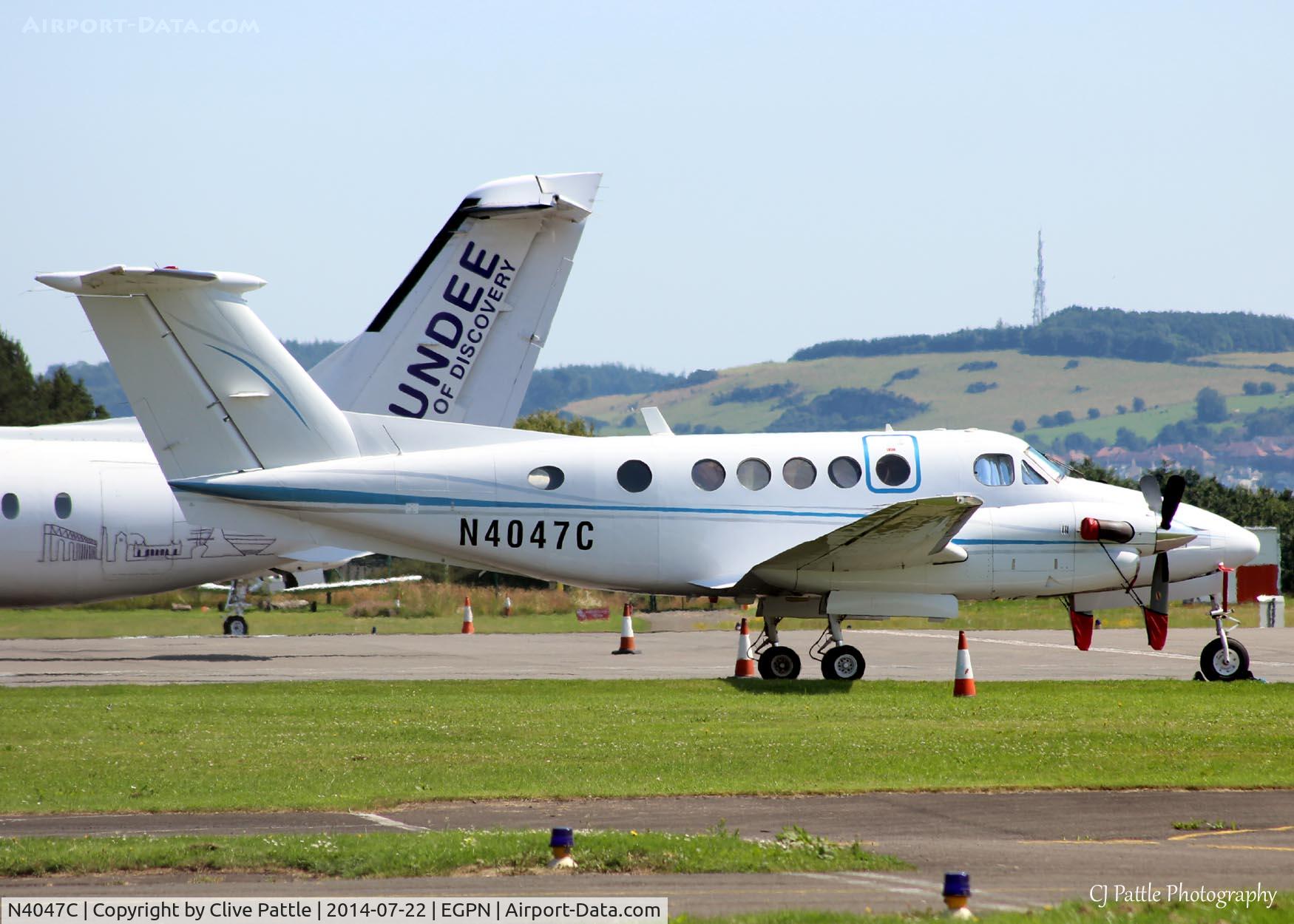 N4047C, 1983 Beech 200 Super King Air C/N BB202, At Dundee Riverside EGPN