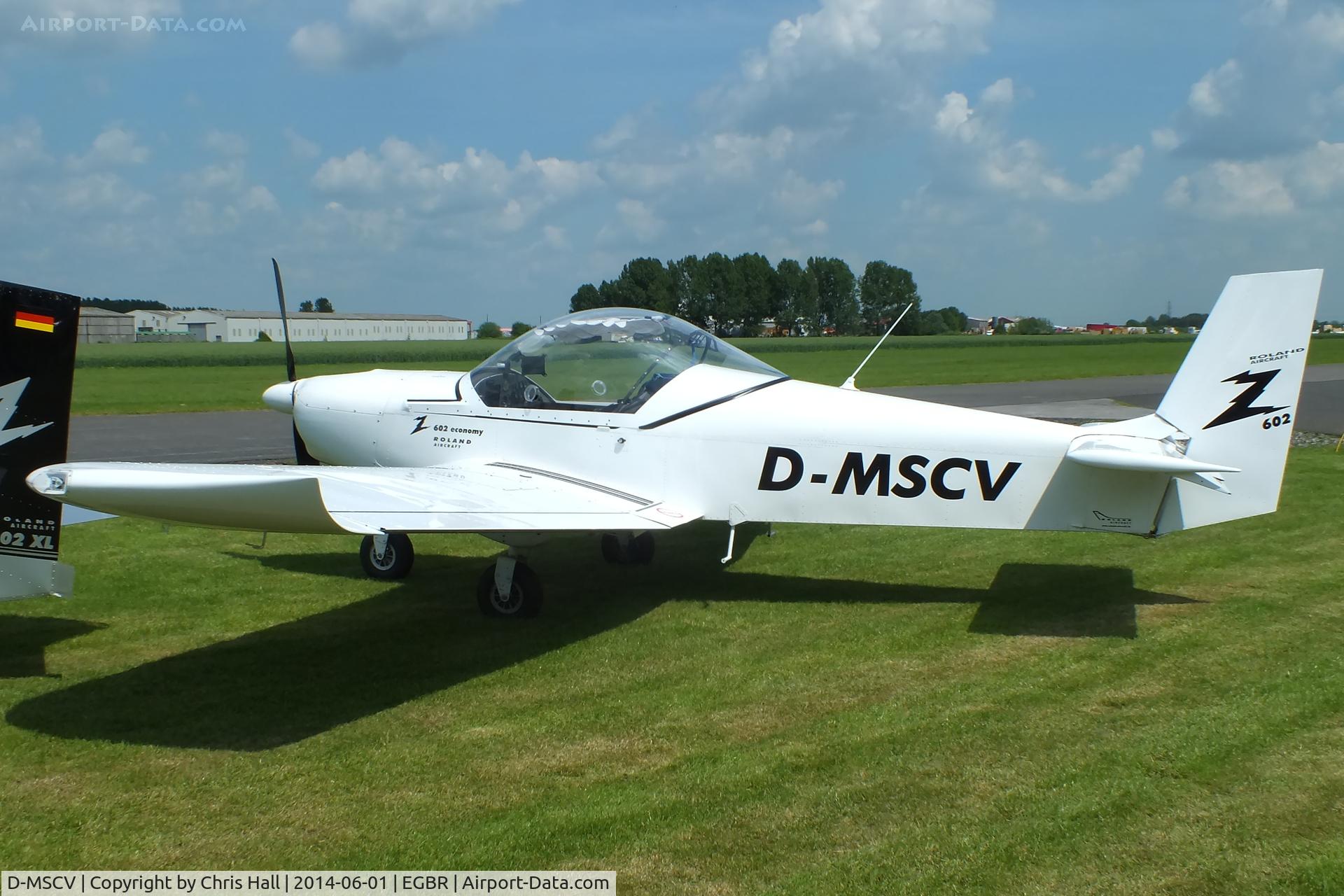 D-MSCV, 2009 Roland Z-602 C/N Not found D-MSCV, at Breighton's Open Cockpit & Biplane Fly-in, 2014