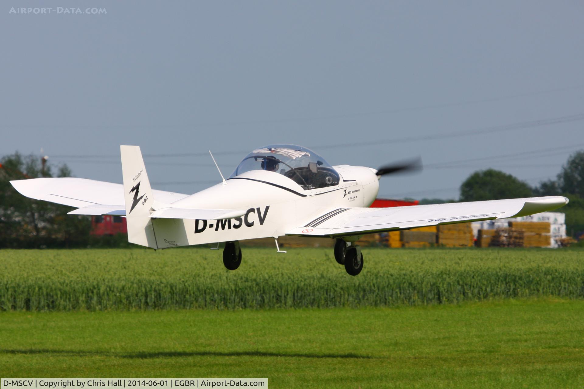 D-MSCV, 2009 Roland Z-602 C/N Not found D-MSCV, at Breighton's Open Cockpit & Biplane Fly-in, 2014