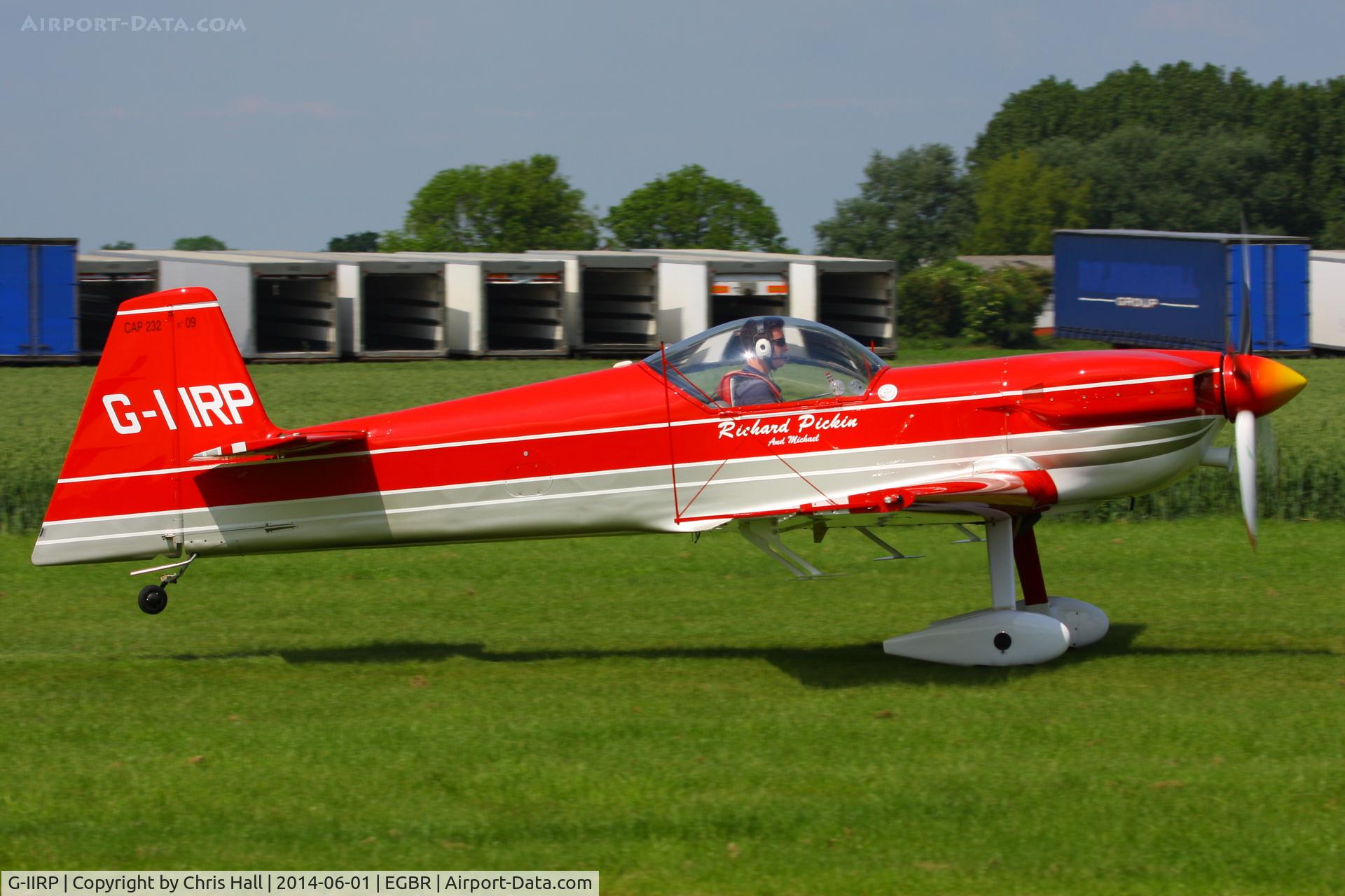 G-IIRP, 1998 Mudry CAP-232 C/N 09, at Breighton's Open Cockpit & Biplane Fly-in, 2014