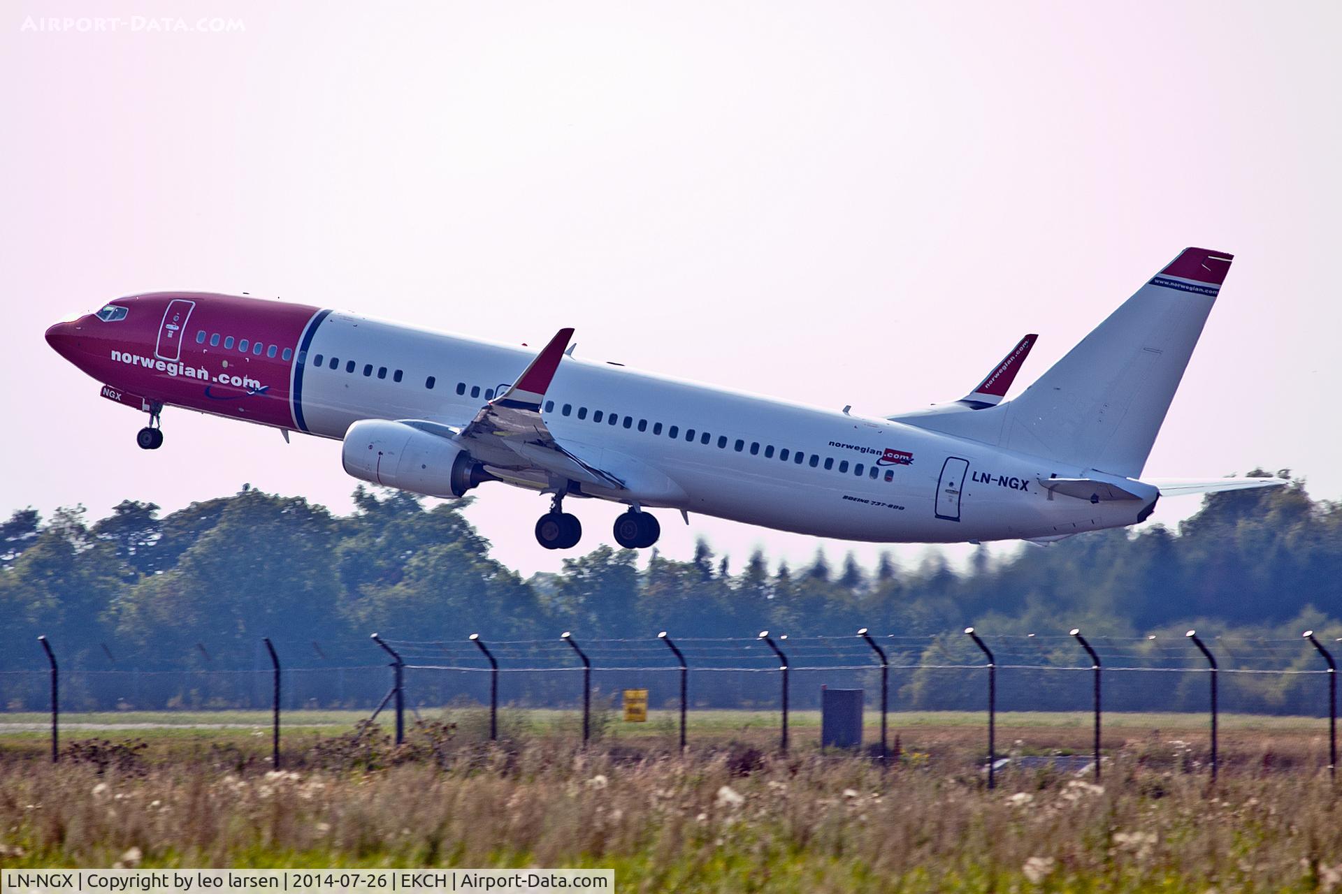 LN-NGX, 2014 Boeing 737-8JP C/N 39033, Copenhagen Kastrup 26.7.14