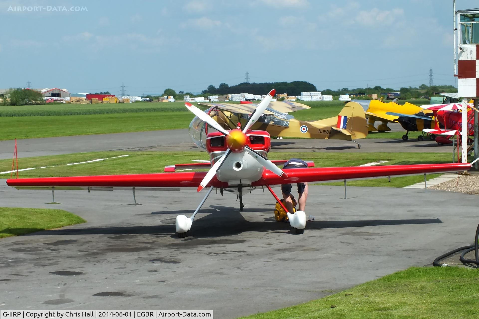 G-IIRP, 1998 Mudry CAP-232 C/N 09, at Breighton's Open Cockpit & Biplane Fly-in, 2014