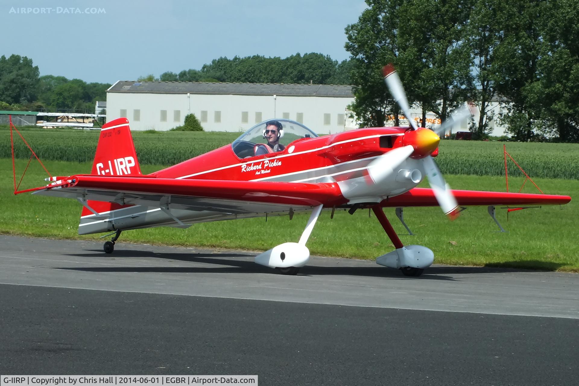 G-IIRP, 1998 Mudry CAP-232 C/N 09, at Breighton's Open Cockpit & Biplane Fly-in, 2014