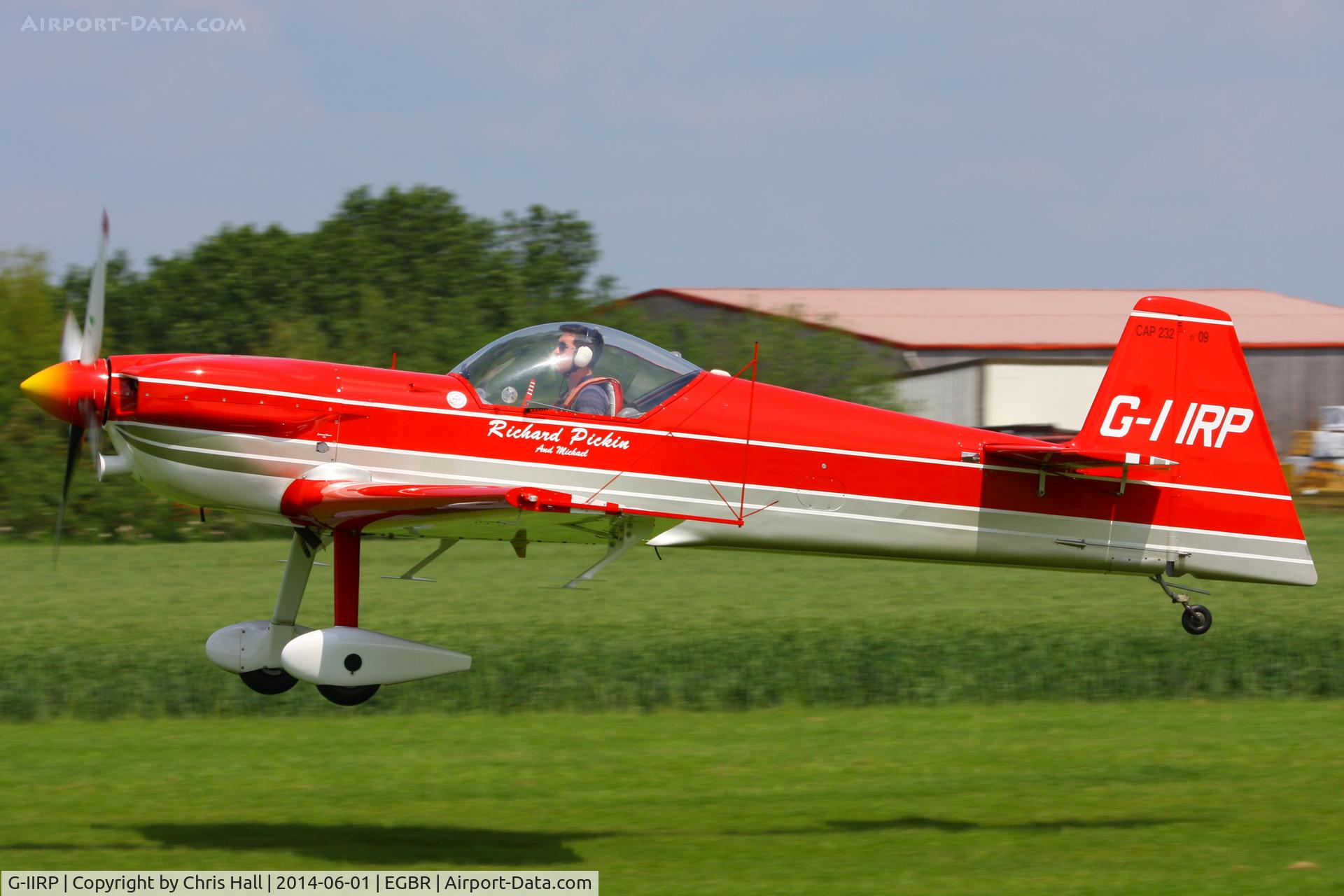 G-IIRP, 1998 Mudry CAP-232 C/N 09, at Breighton's Open Cockpit & Biplane Fly-in, 2014