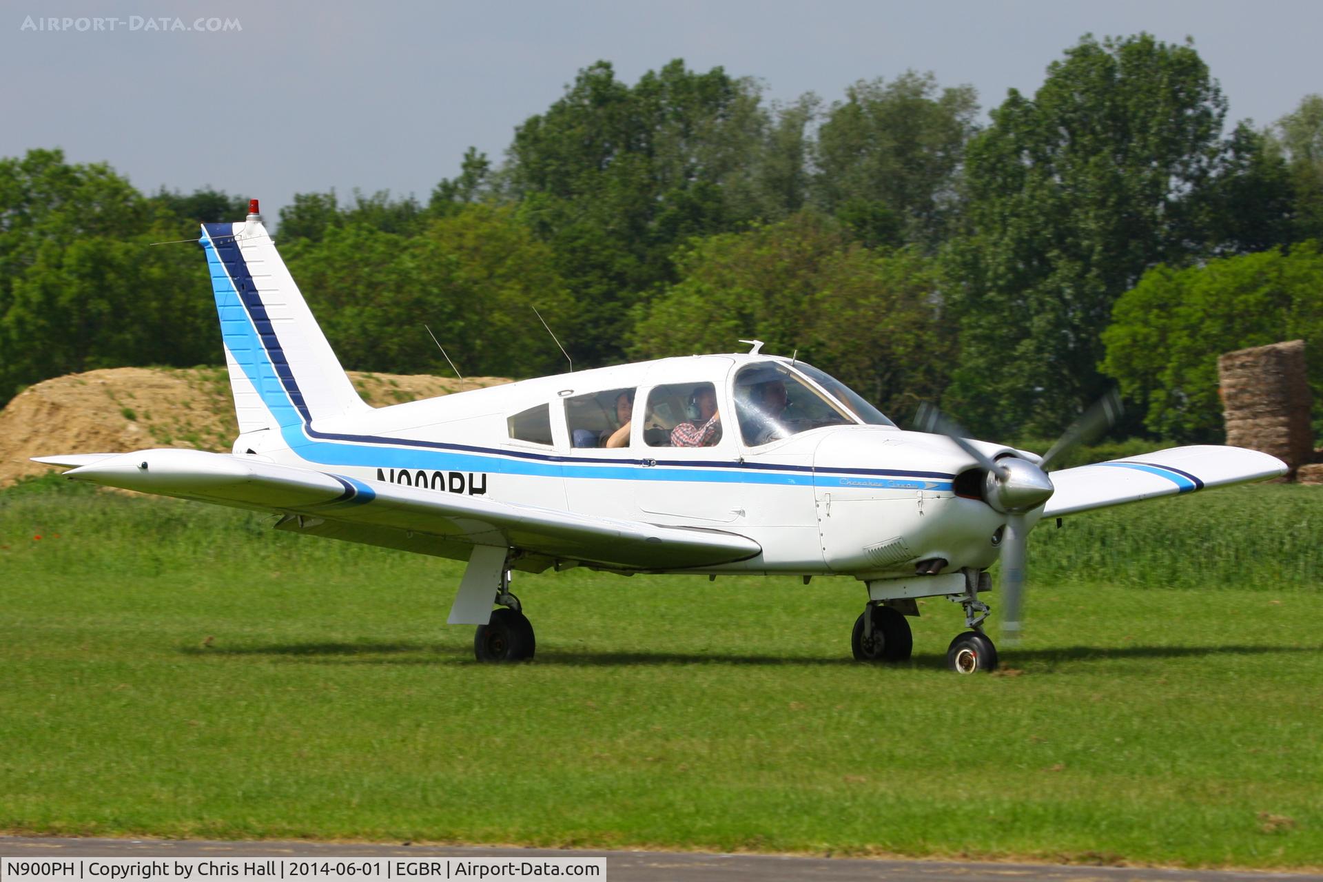 N900PH, Piper PA-28R-180 Cherokee Arrow C/N 28R-30302, at Breighton's Open Cockpit & Biplane Fly-in, 2014