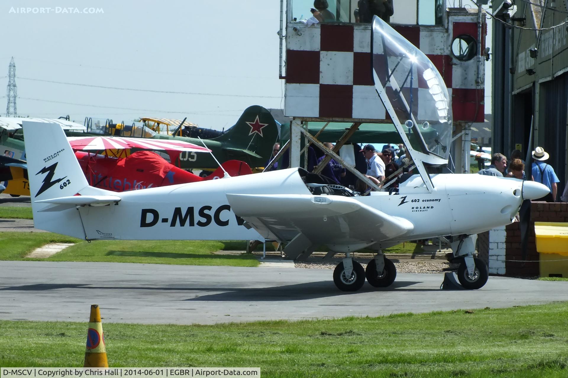 D-MSCV, 2009 Roland Z-602 C/N Not found D-MSCV, at Breighton's Open Cockpit & Biplane Fly-in, 2014