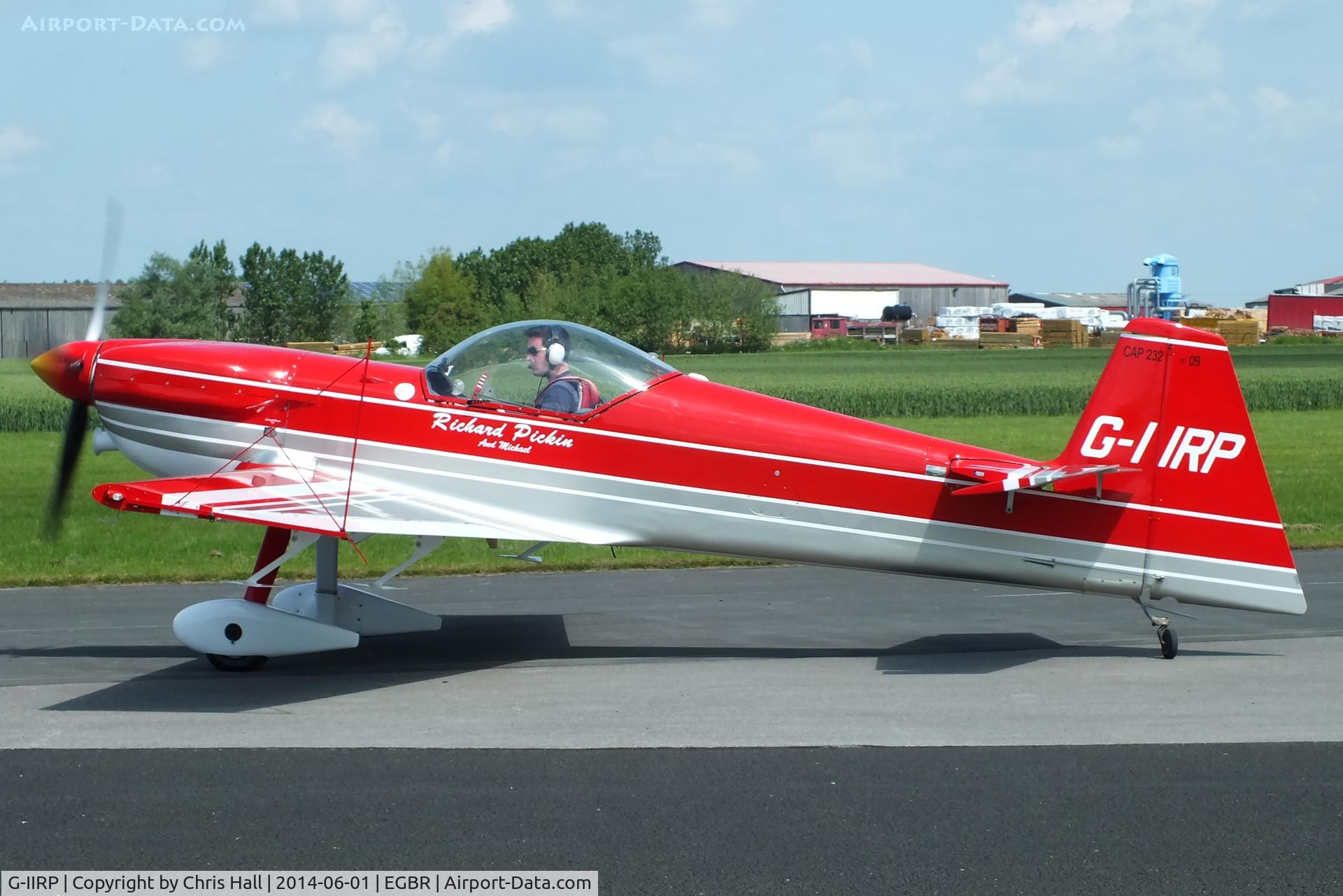 G-IIRP, 1998 Mudry CAP-232 C/N 09, at Breighton's Open Cockpit & Biplane Fly-in, 2014