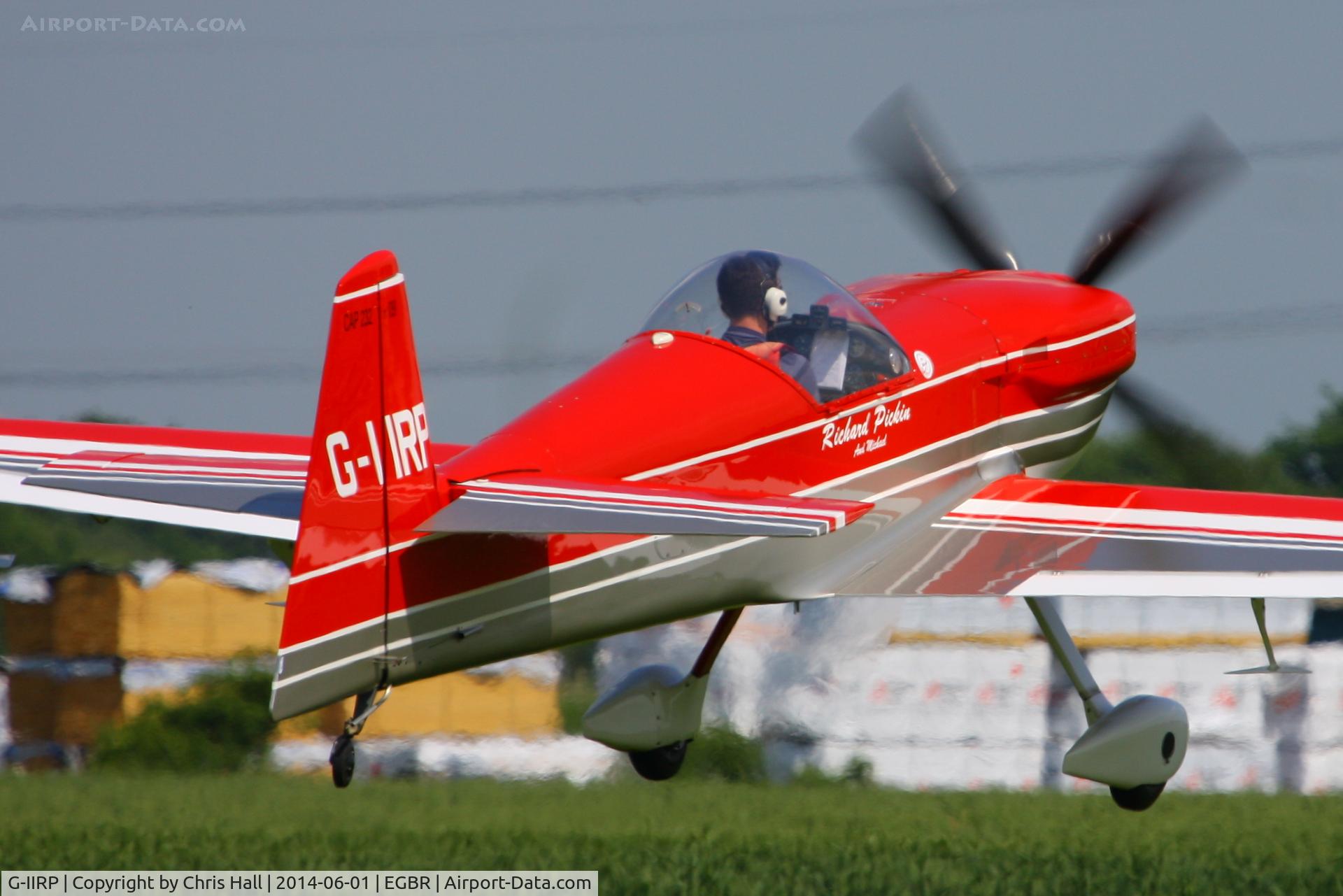 G-IIRP, 1998 Mudry CAP-232 C/N 09, at Breighton's Open Cockpit & Biplane Fly-in, 2014