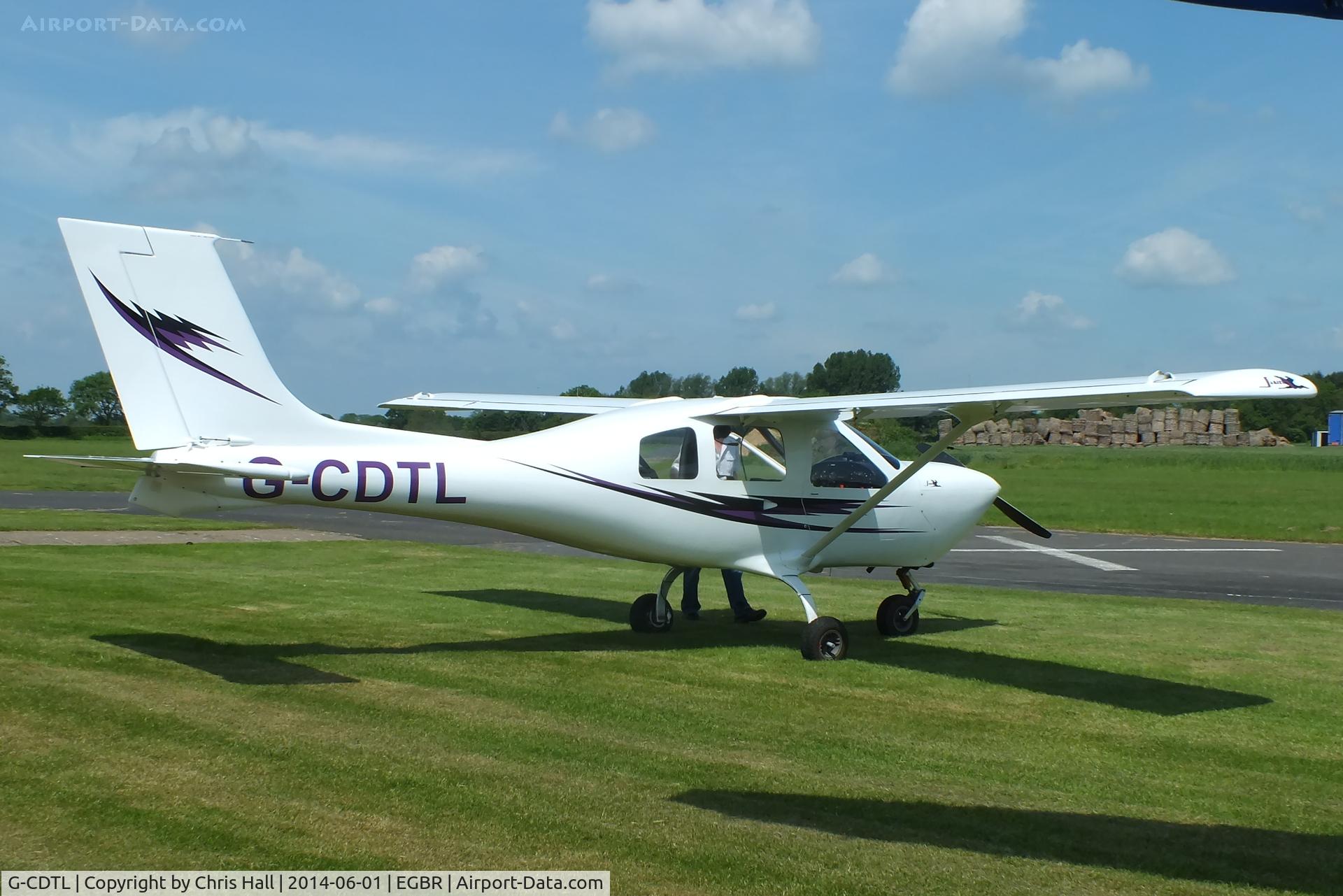 G-CDTL, 2006 Jabiru J400 C/N PFA 325-14386, at Breighton's Open Cockpit & Biplane Fly-in, 2014