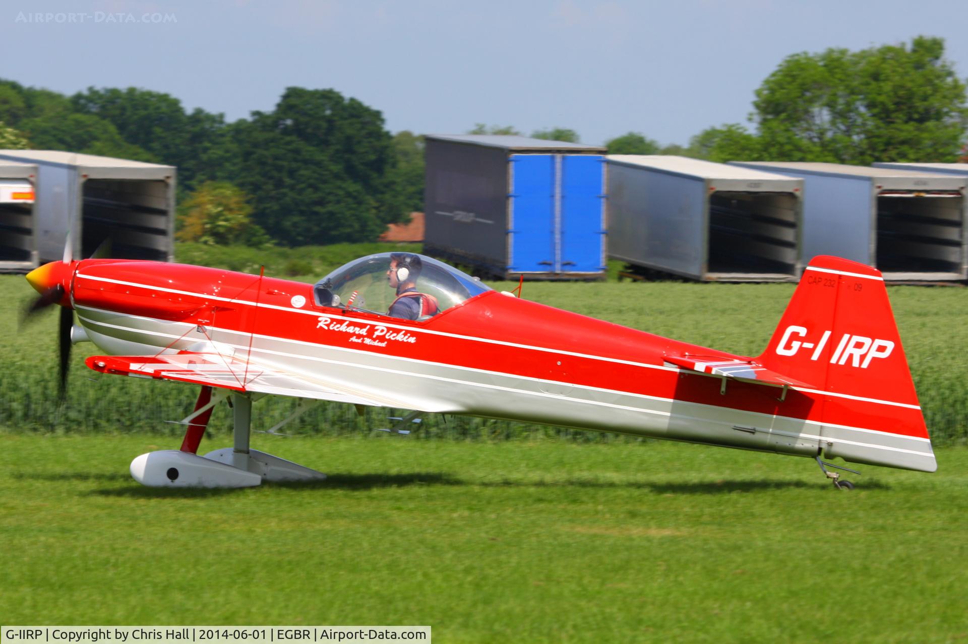 G-IIRP, 1998 Mudry CAP-232 C/N 09, at Breighton's Open Cockpit & Biplane Fly-in, 2014