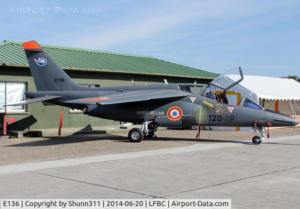 E136, Dassault-Dornier Alpha Jet E C/N E136, Participant of the Cazaux Spotterday 2014