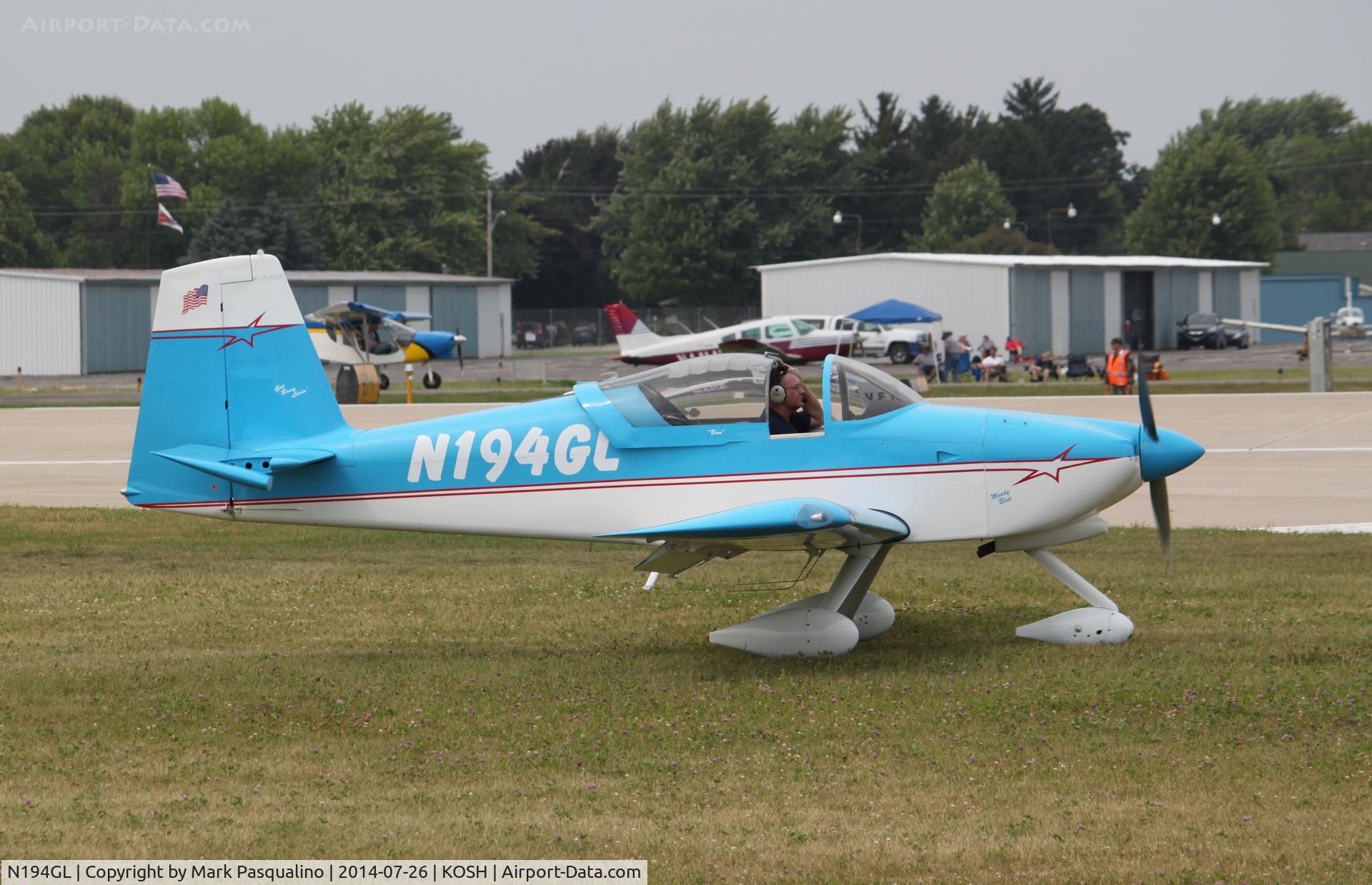 N194GL, 2003 Vans RV-9A C/N 90118, Vans RV-9A