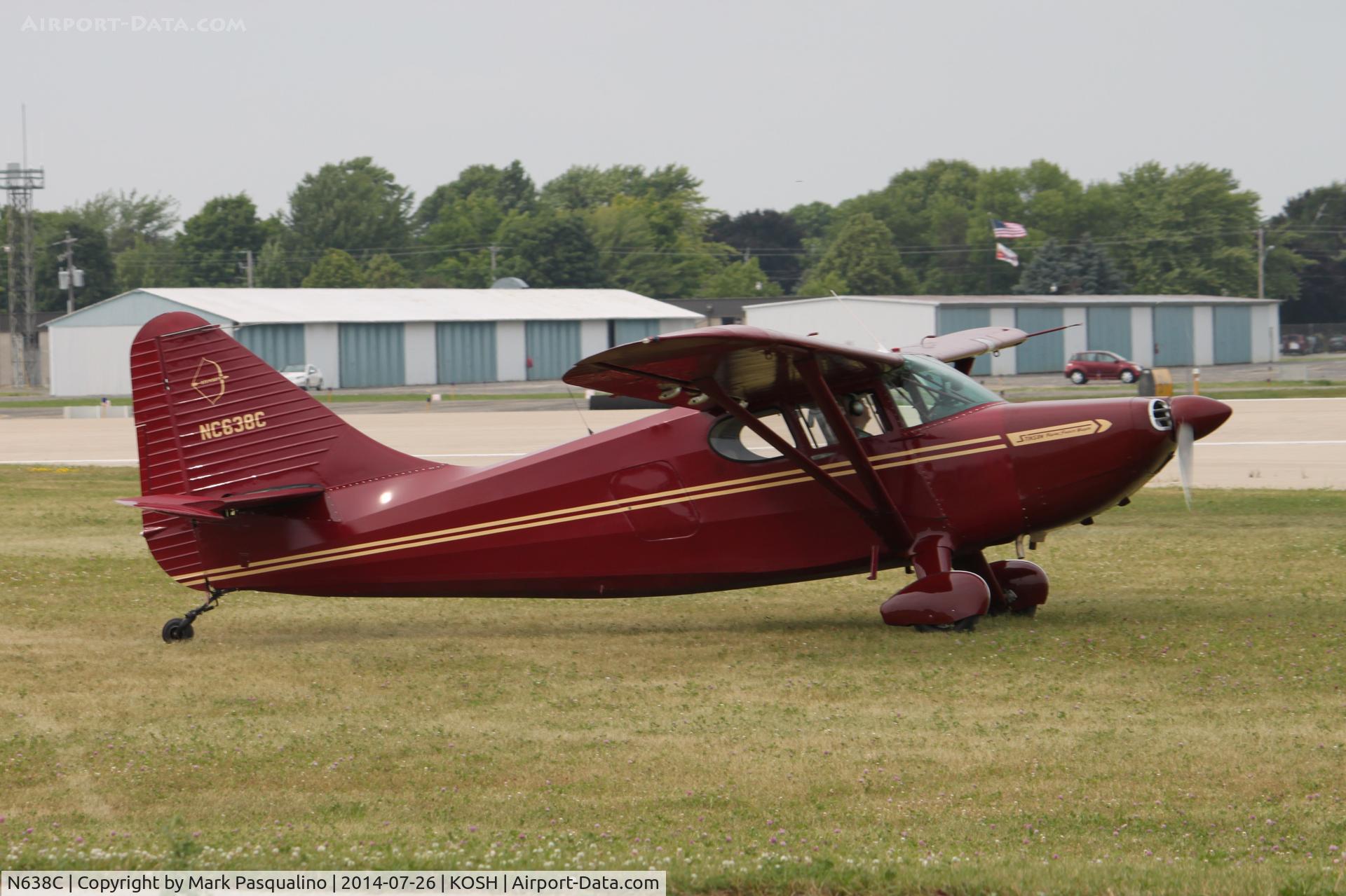 N638C, 1947 Stinson 108-3 Voyager C/N 108-3638, Stinson 108-3