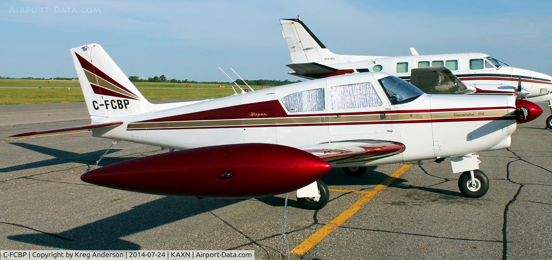 C-FCBP, 1960 Piper PA-24-250 Comanche C/N 24-1918, Piper PA-24-250 Comanche on the line.