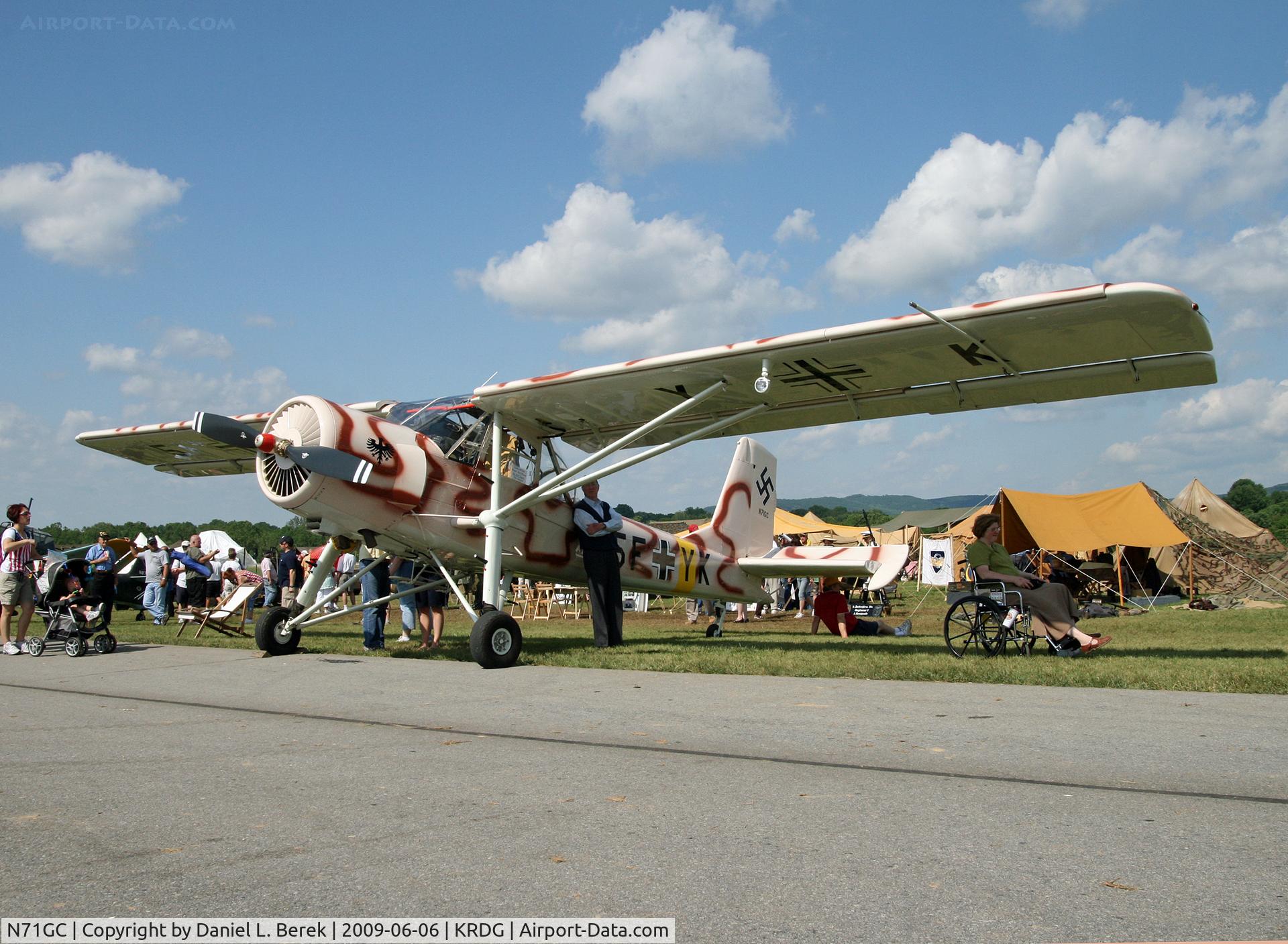 N71GC, 1958 Aero L-60SF C/N 150827, Post-War Czech Feisler Storch - a very unusual bird!