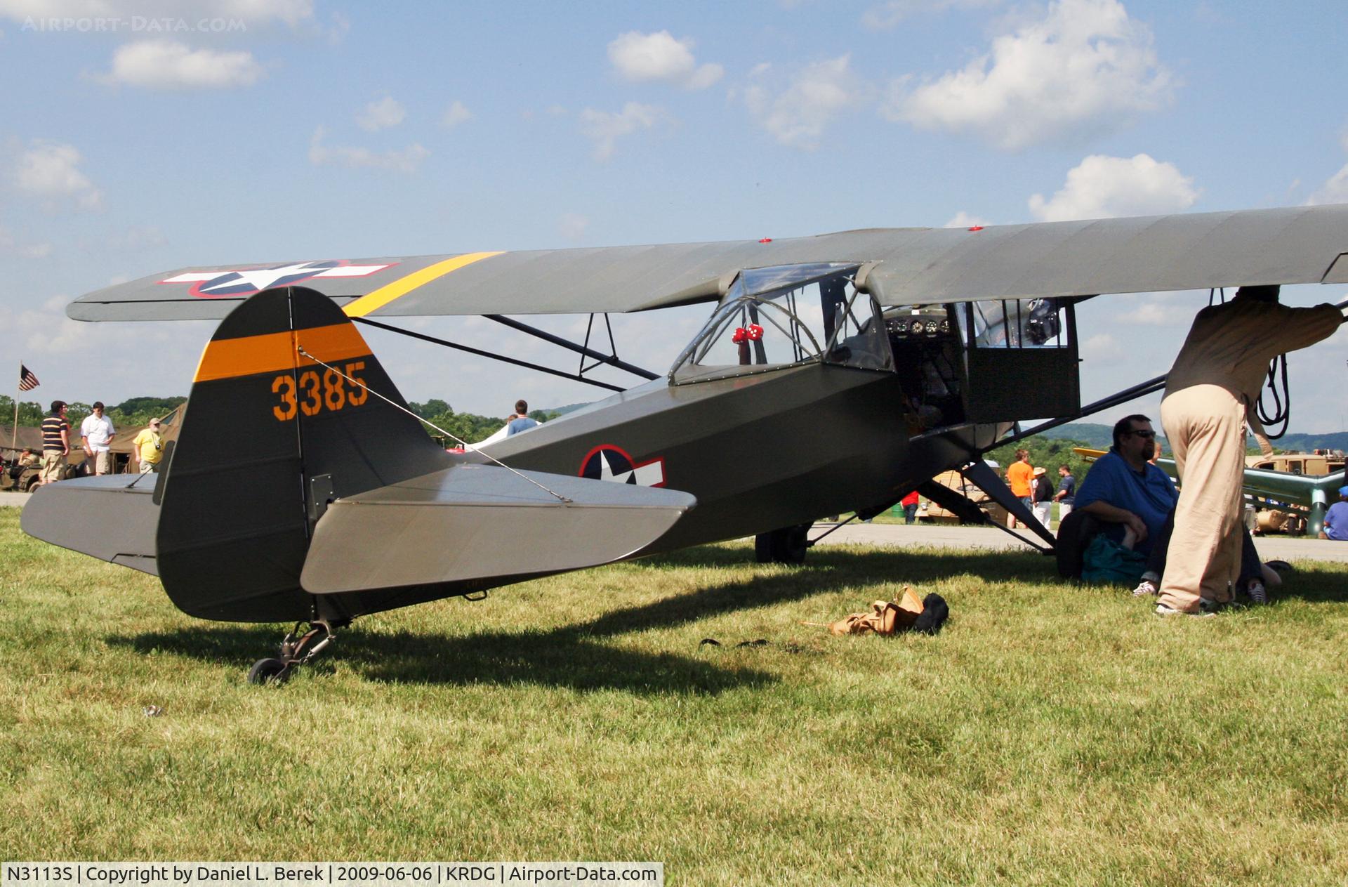 N3113S, Taylorcraft L-2B C/N 4960, This one is called 