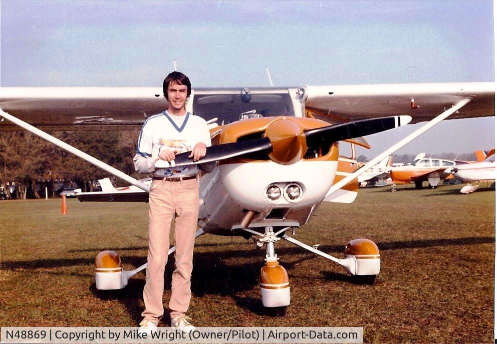N48869, 1977 Cessna 152 C/N 15281014, At Sun-N-Fun, Lakeland, FL, 1987
