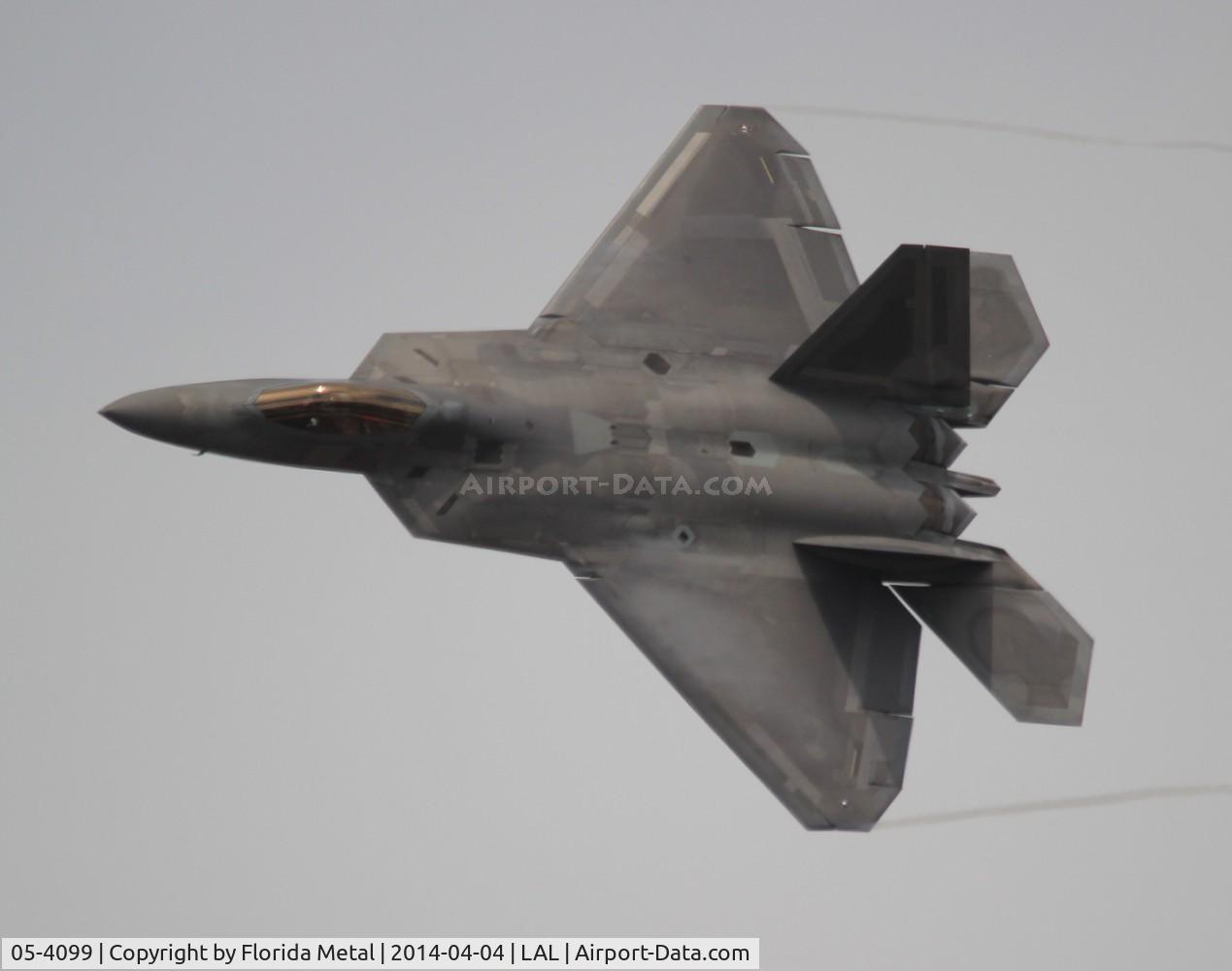 05-4099, 2005 Lockheed Martin F-22A Raptor C/N 645-4099, F-22A Raptor at Sun N Fun 2014