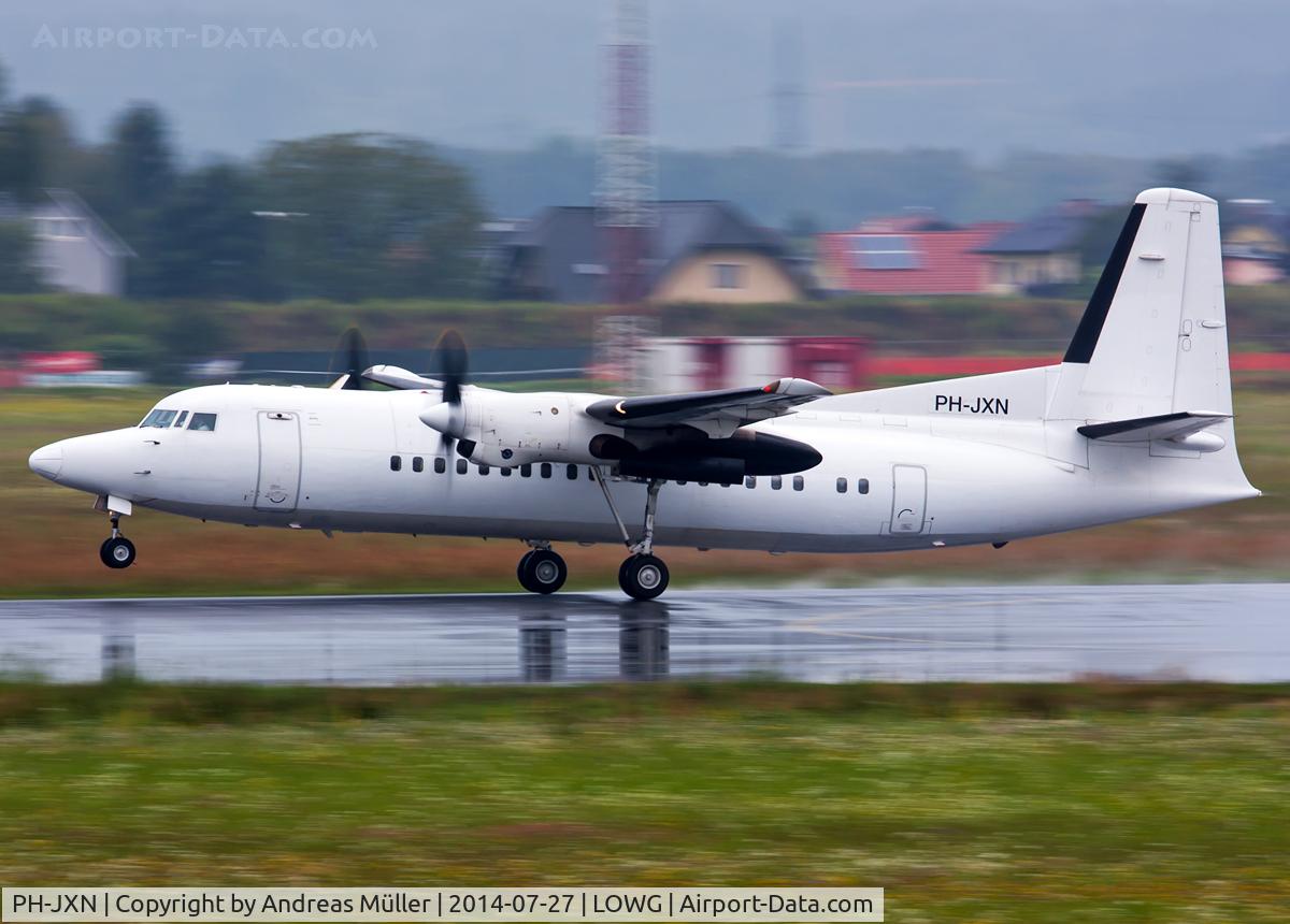 PH-JXN, 1991 Fokker 50 C/N 20239, Departure to Maastricht.