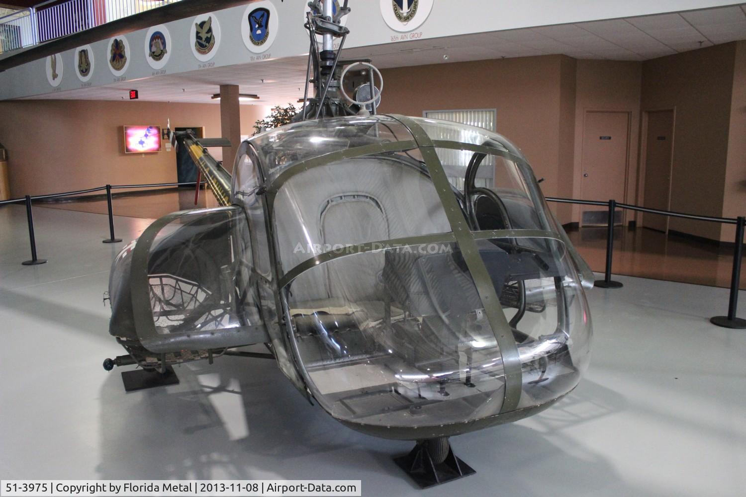 51-3975, 1951 Hiller UH-23B Raven C/N 188, UH-23B Raven at Army Aviation Museum