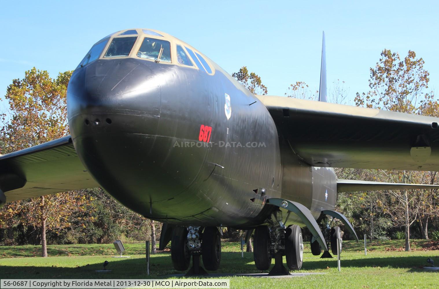 56-0687, 1956 Boeing B-52D Stratofortress C/N 464058, B-52 Stratofortress