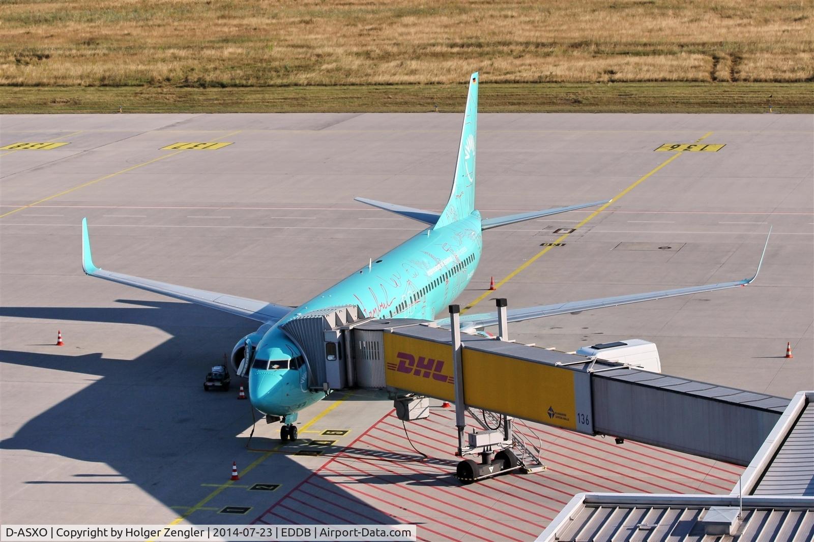 D-ASXO, 2008 Boeing 737-8HX C/N 29649, Waiting for a new task......
