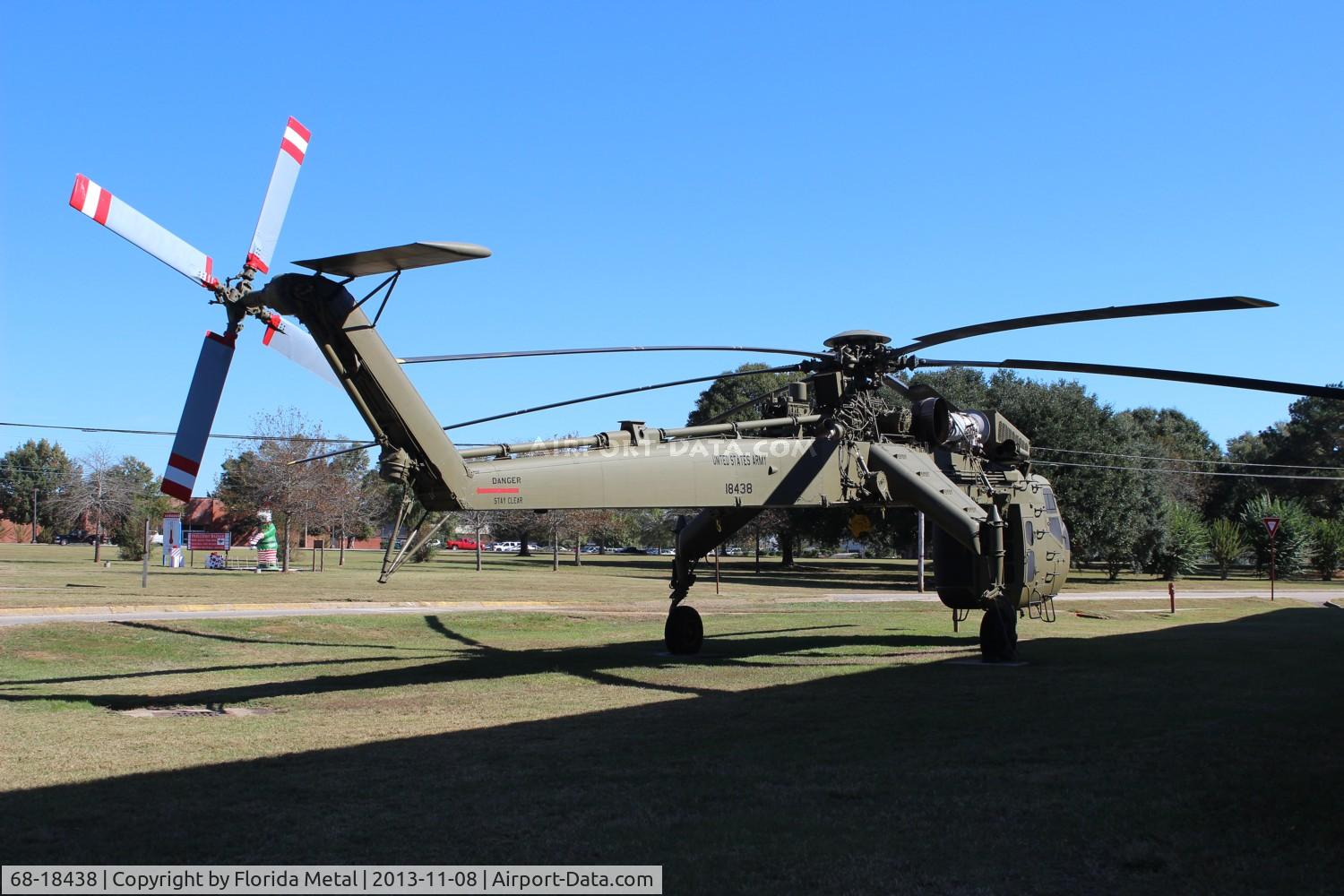 68-18438, 1968 Sikorsky CH-54A Tarhe C/N 64.040, CH-54 Tarhe at Army Aviation Museum